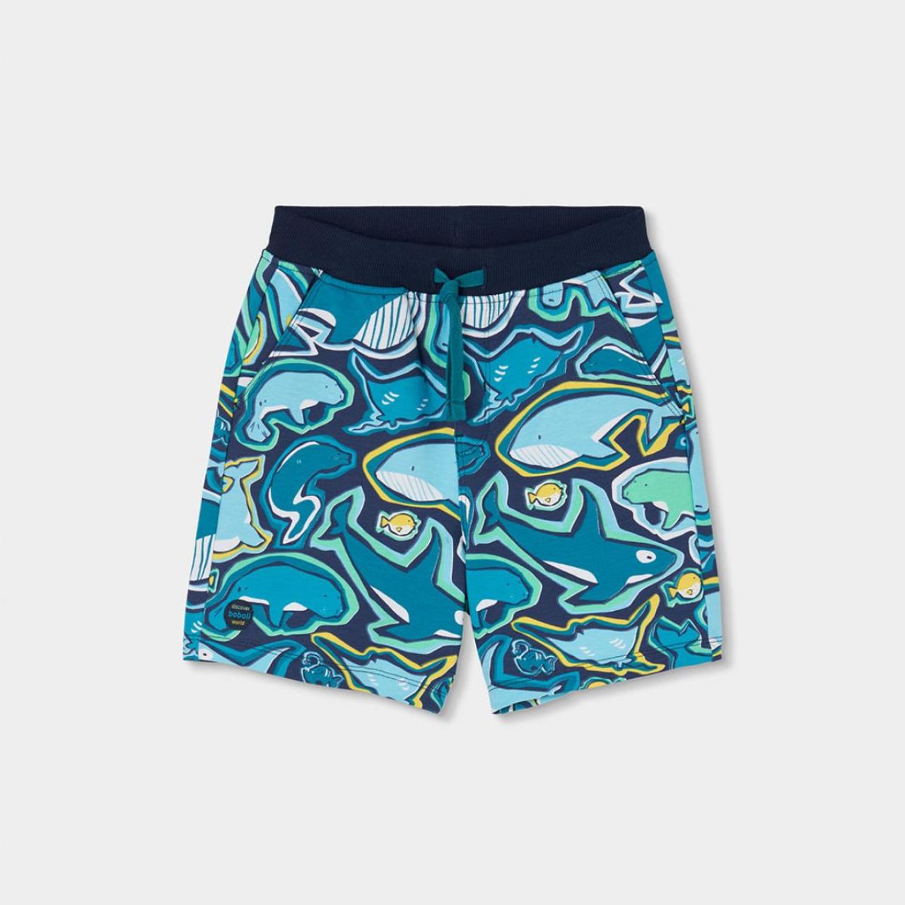 Βερμούδα φούτερ αγόρι Boboli-543057-9868-Blue