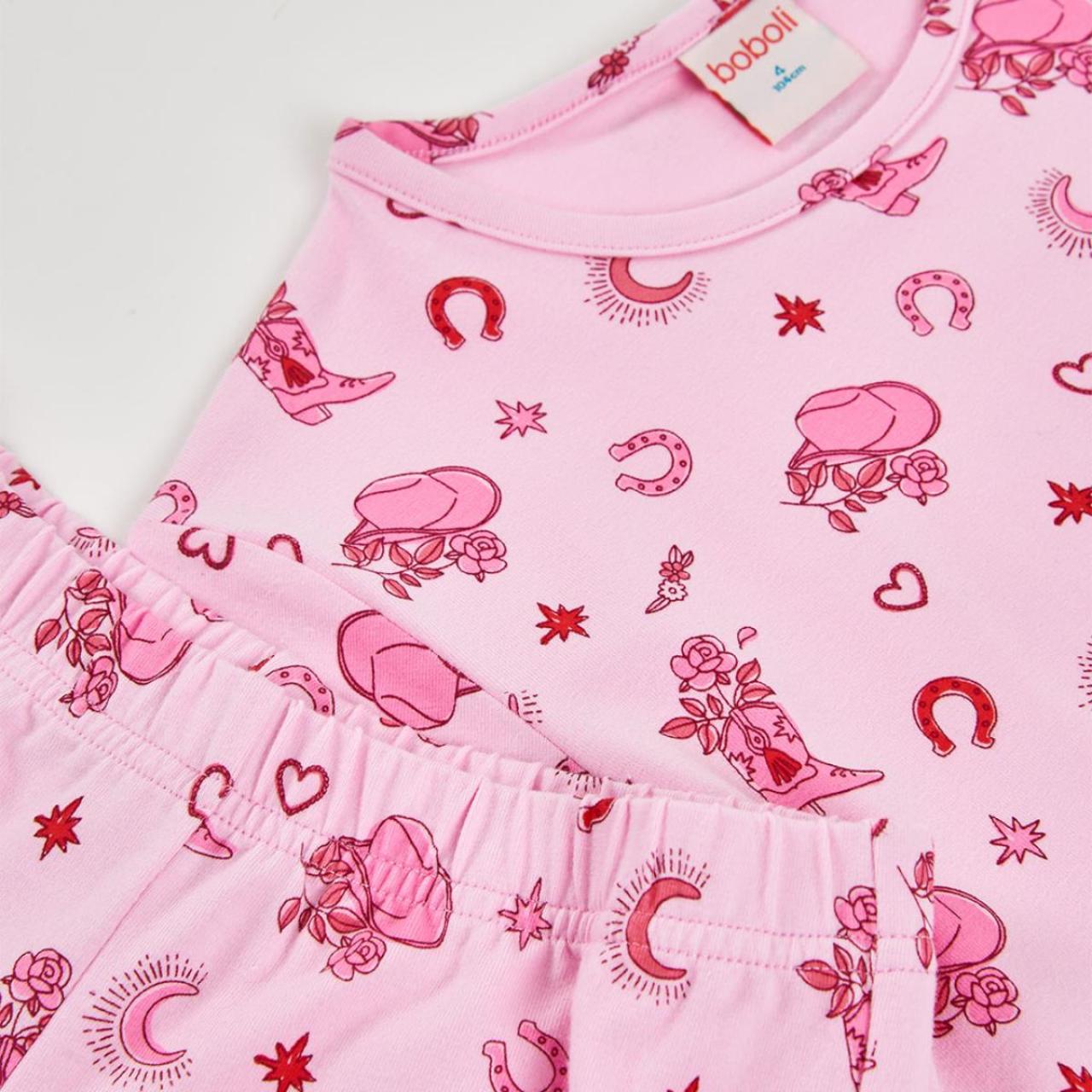 Πιτζάμα μακό κορίτσι Boboli-483016-9768-Pink