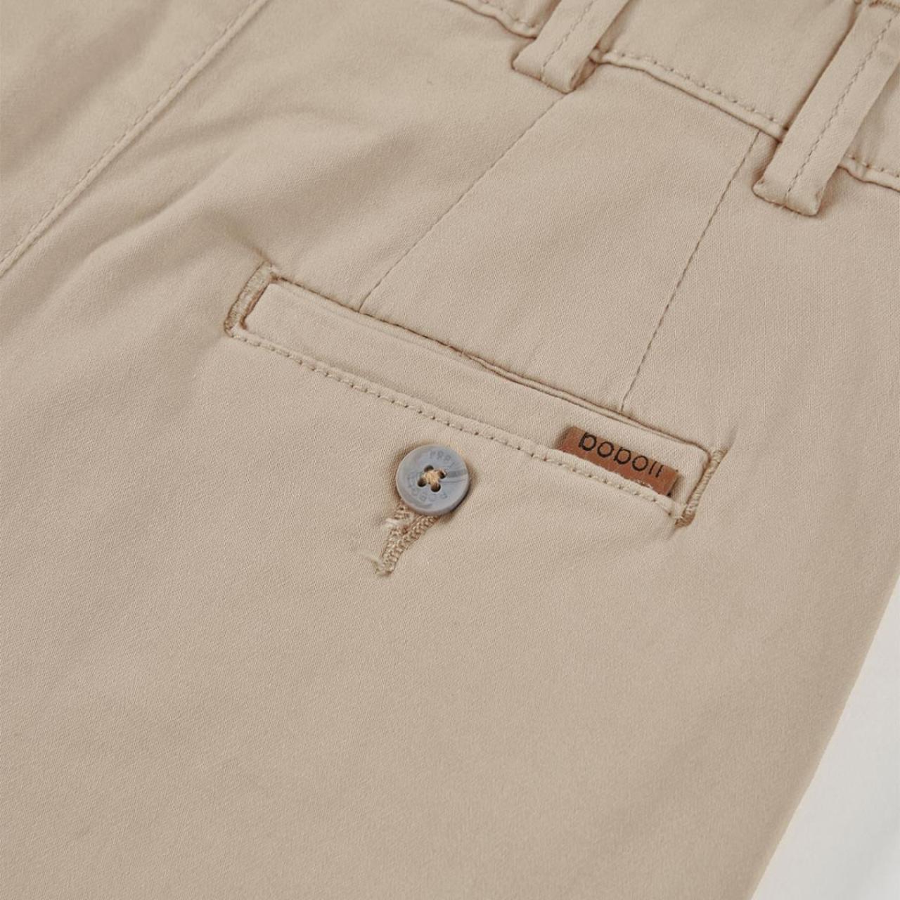 Βερμούδα υφασμάτινη chino αγόρι Boboli-873042-7399-Beige φωτογραφία
