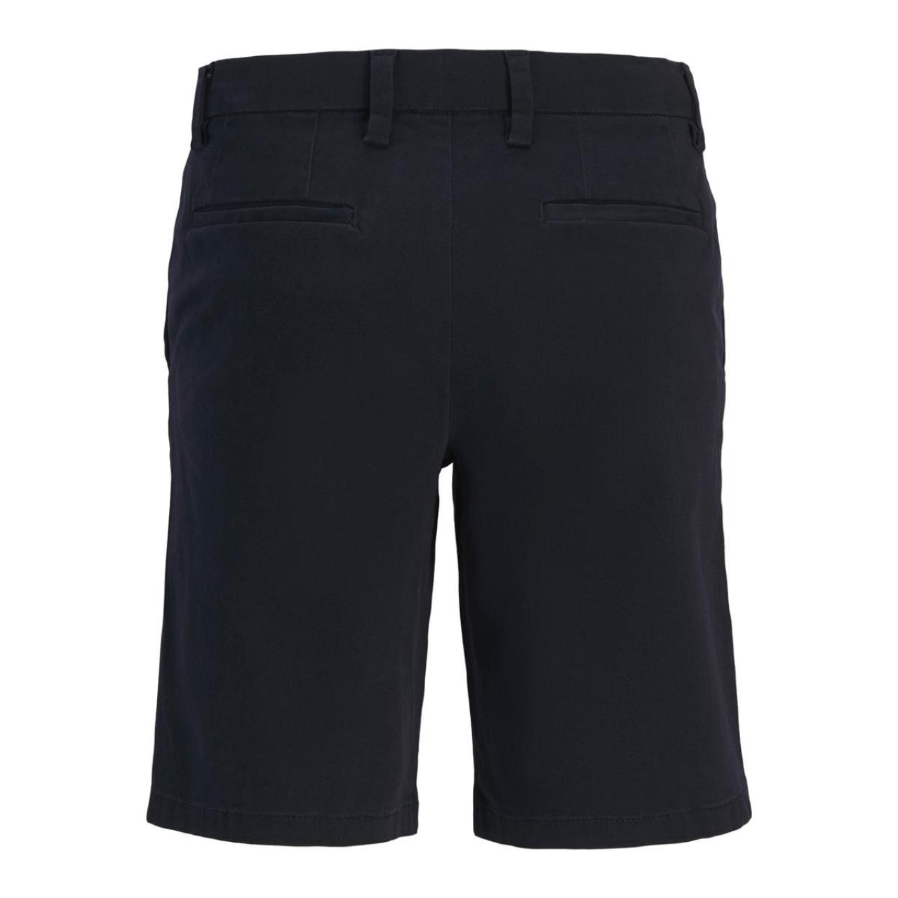Βερμούδα υφασμάτινη chino αγόρι Jack & Jones-12289193-Dark Navy