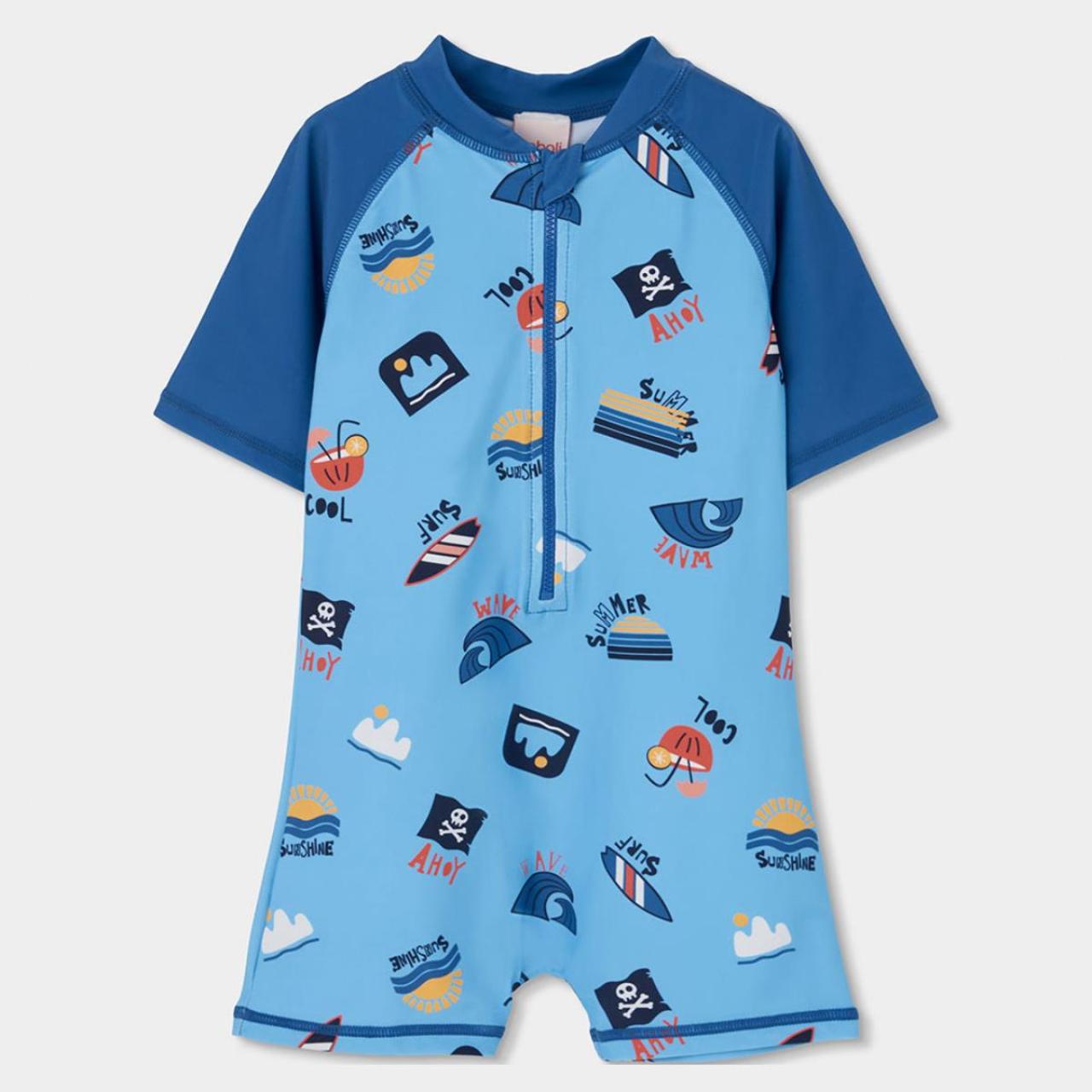 Μαγιό ολόσωμο αγόρι Boboli-503211-9861-Blue