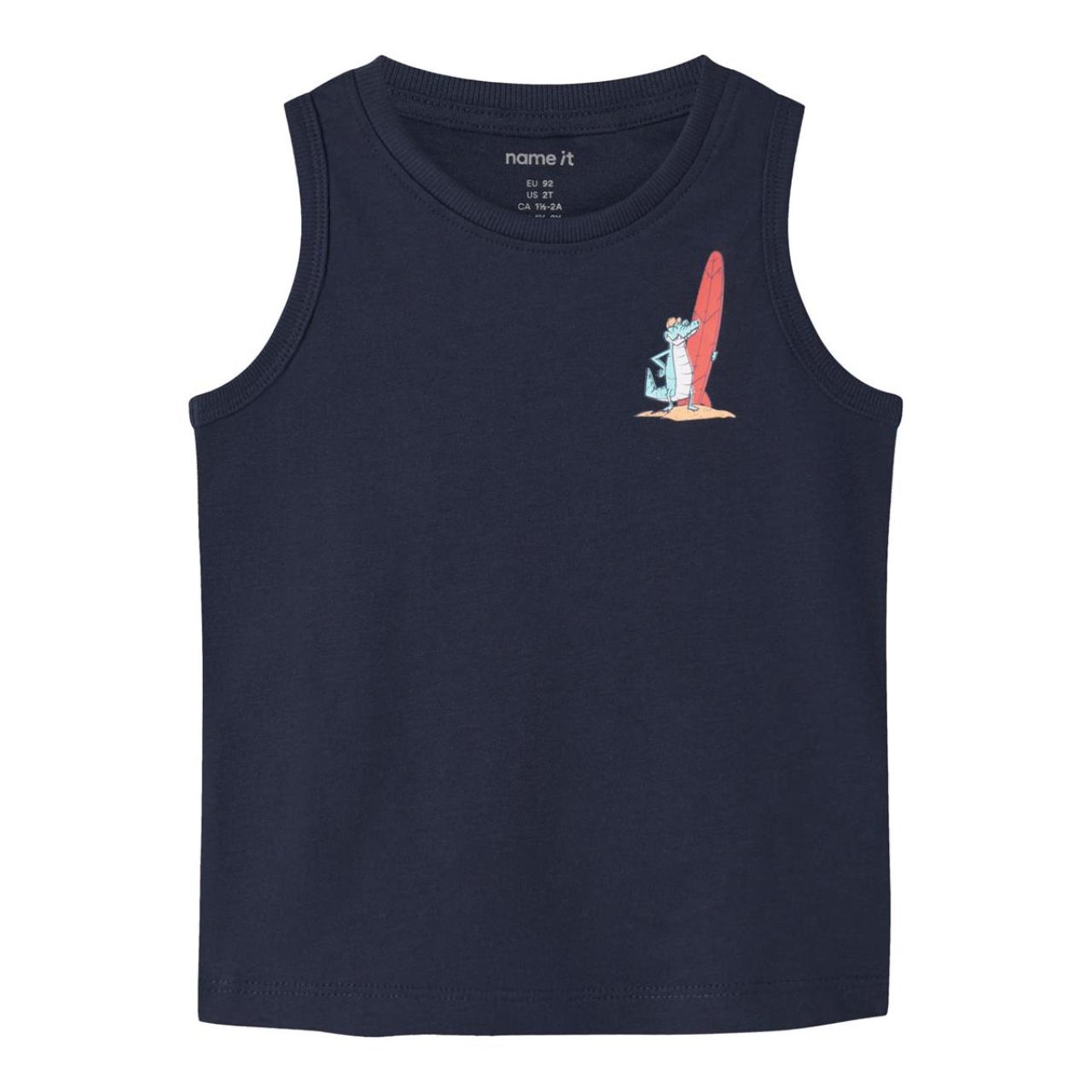 Μπλούζα μακό αγόρι name it-13228228-Navy Blazer