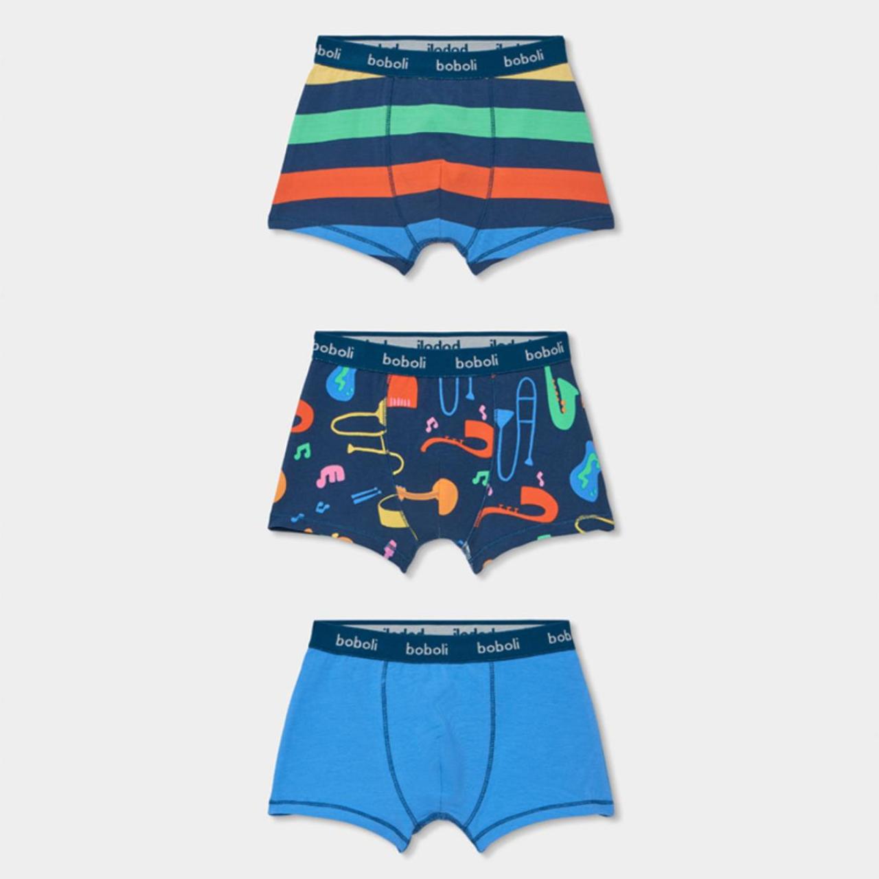 BOBOLI Εσώρουχα μπόξερ 3 pack αγόρι Boboli-683029-9775-Multicolor