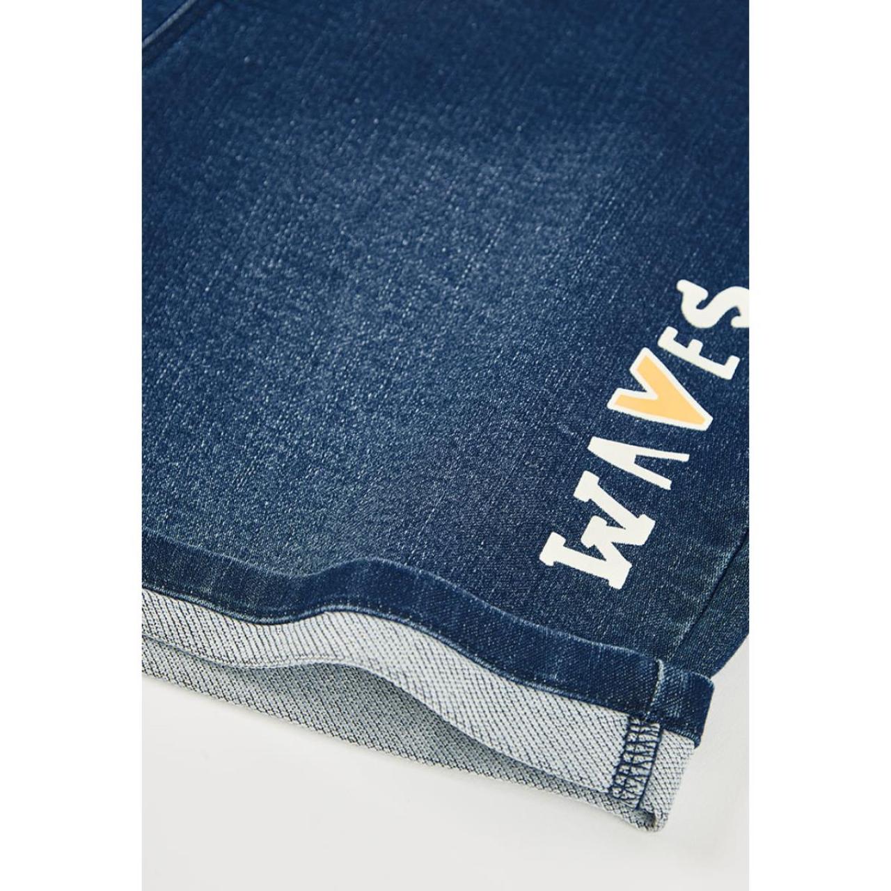 Βερμούδα φούτερ-τζιν αγόρι Boboli-503075-Blue