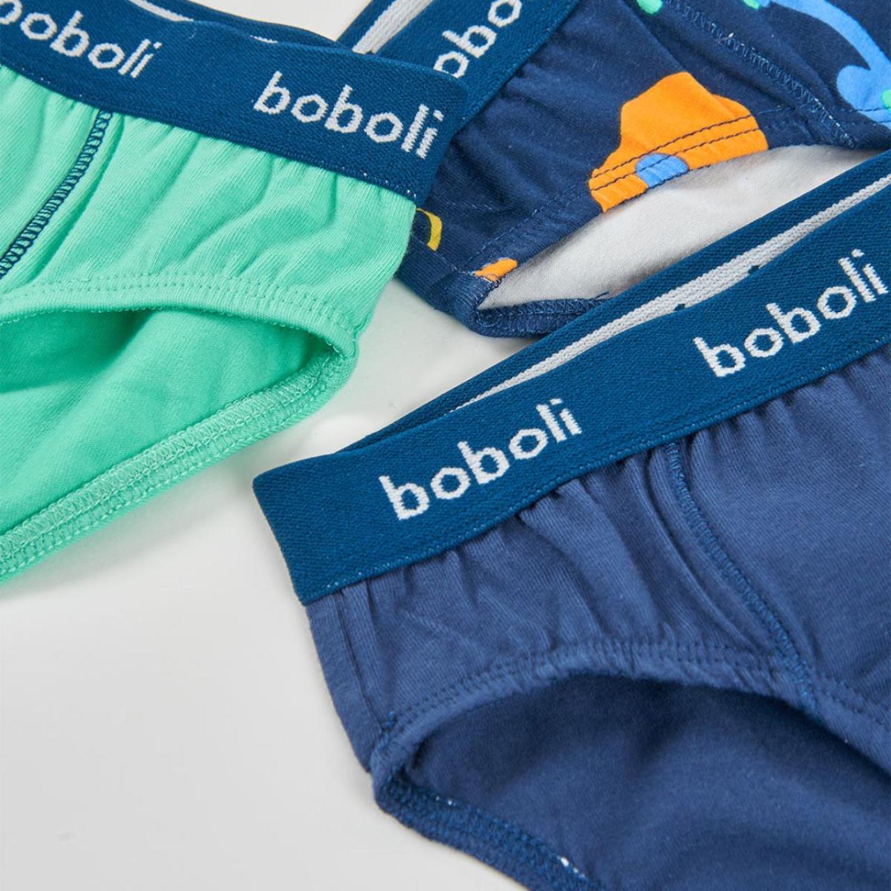 Εσώρουχα σλιπ 3 pack αγόρι Boboli-683030-9776-Multicolor