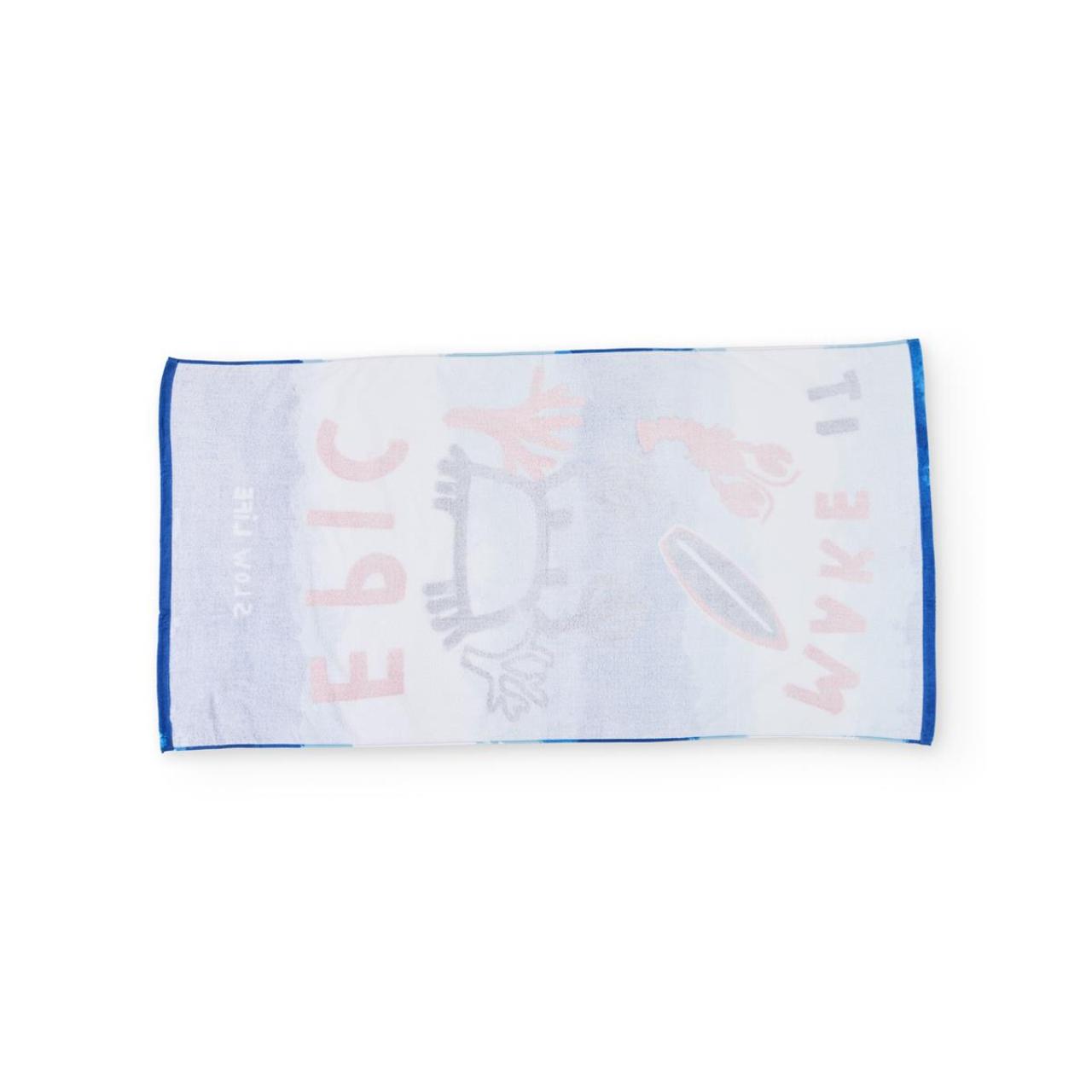 Πετσέτα παραλίας αγόρι tuc tuc-11409926-Navy-150x75 cm