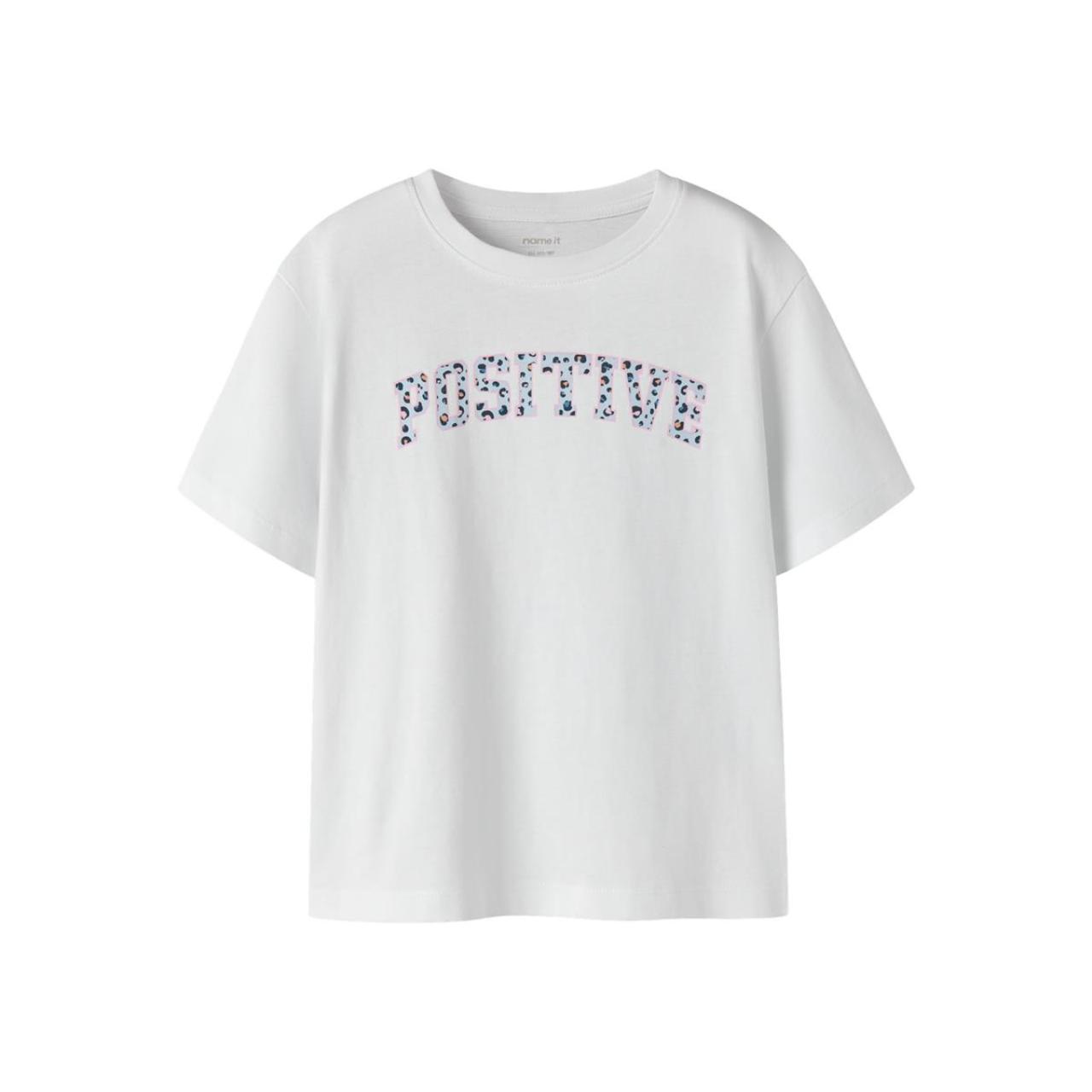 Μπλούζα μακό κορίτσι name it-13254496-Bright White/Positive