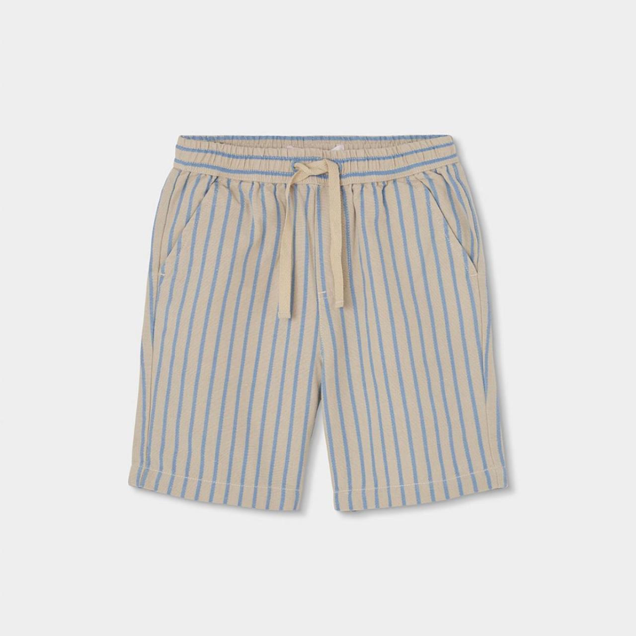 Βερμούδα λινή αγόρι Boboli-833015-9784-Ecru