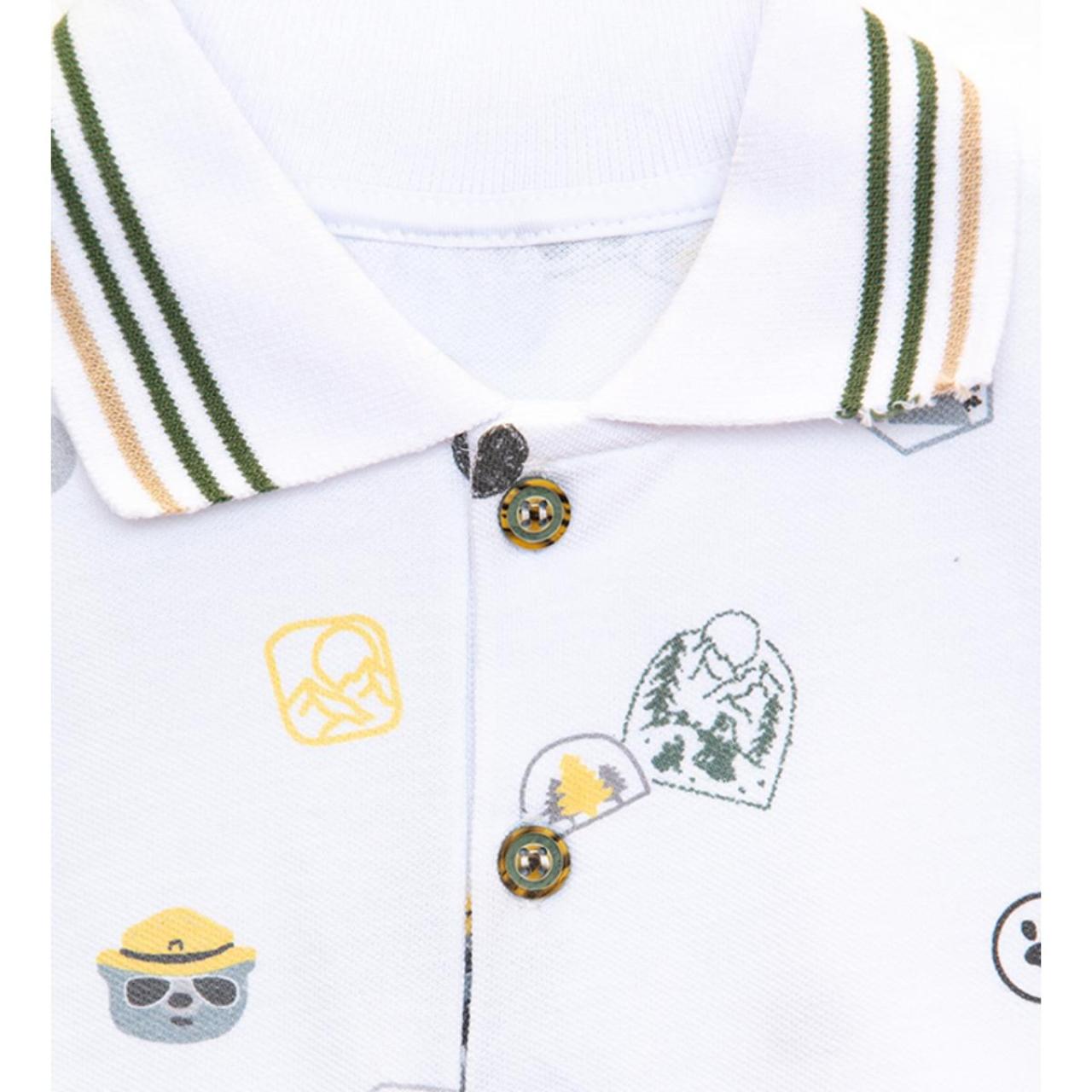 Σετ υφασμάτινο αγόρι Restart-26/11106-White