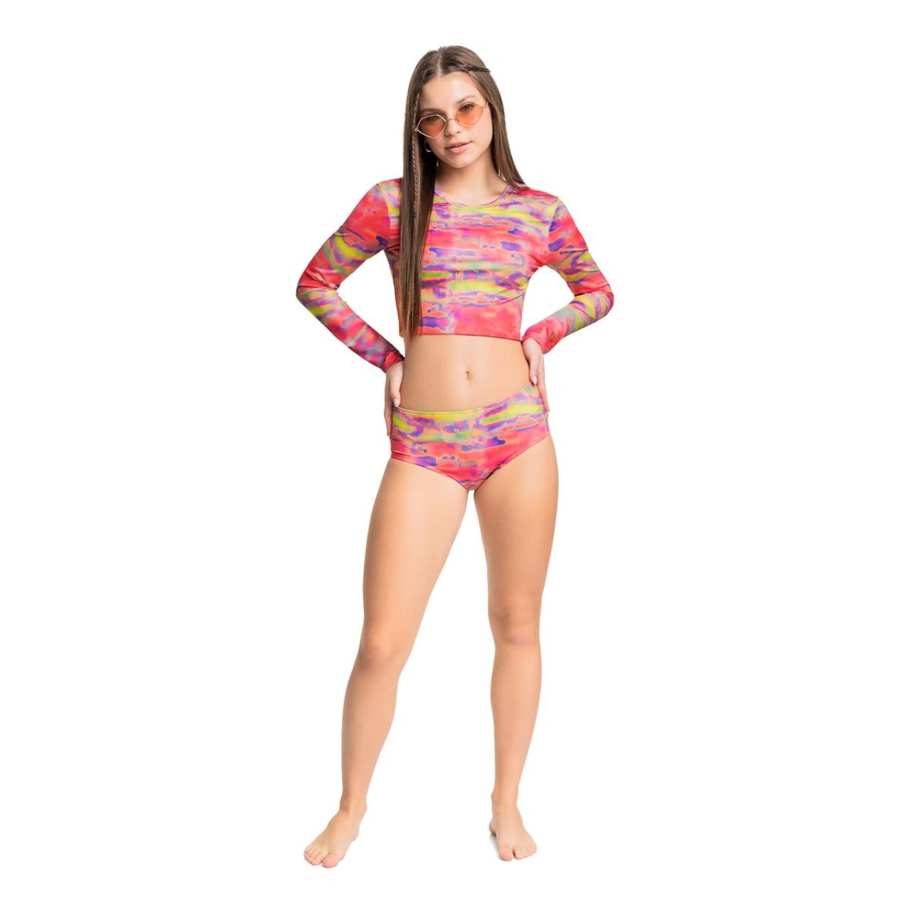 Gloss Μαγιό μπικίνι μπλούζα UV50+ κορίτσι Gloss-2624-32049/Fuchsia