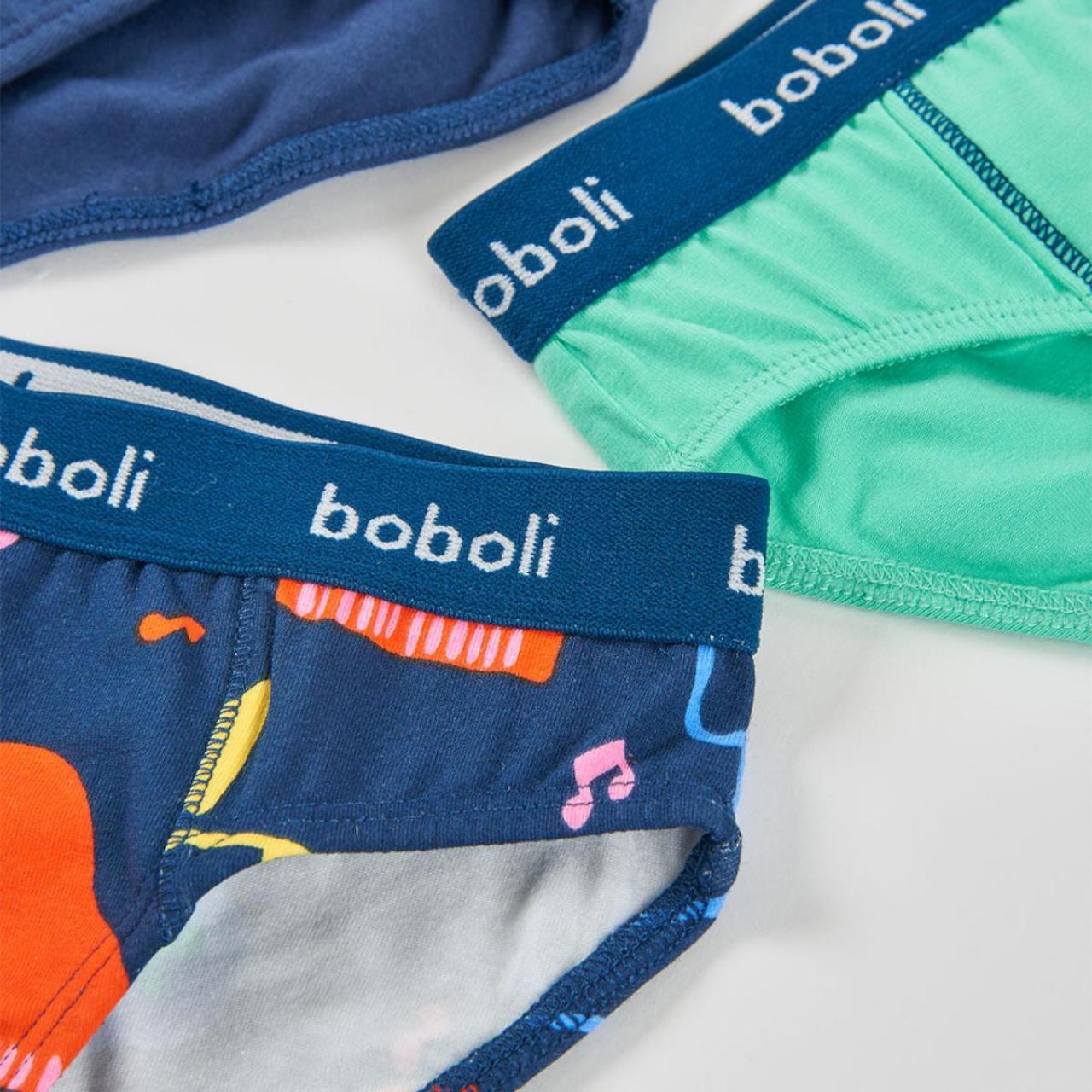 Εσώρουχα σλιπ 3 pack αγόρι Boboli-683030-9776-Multicolor