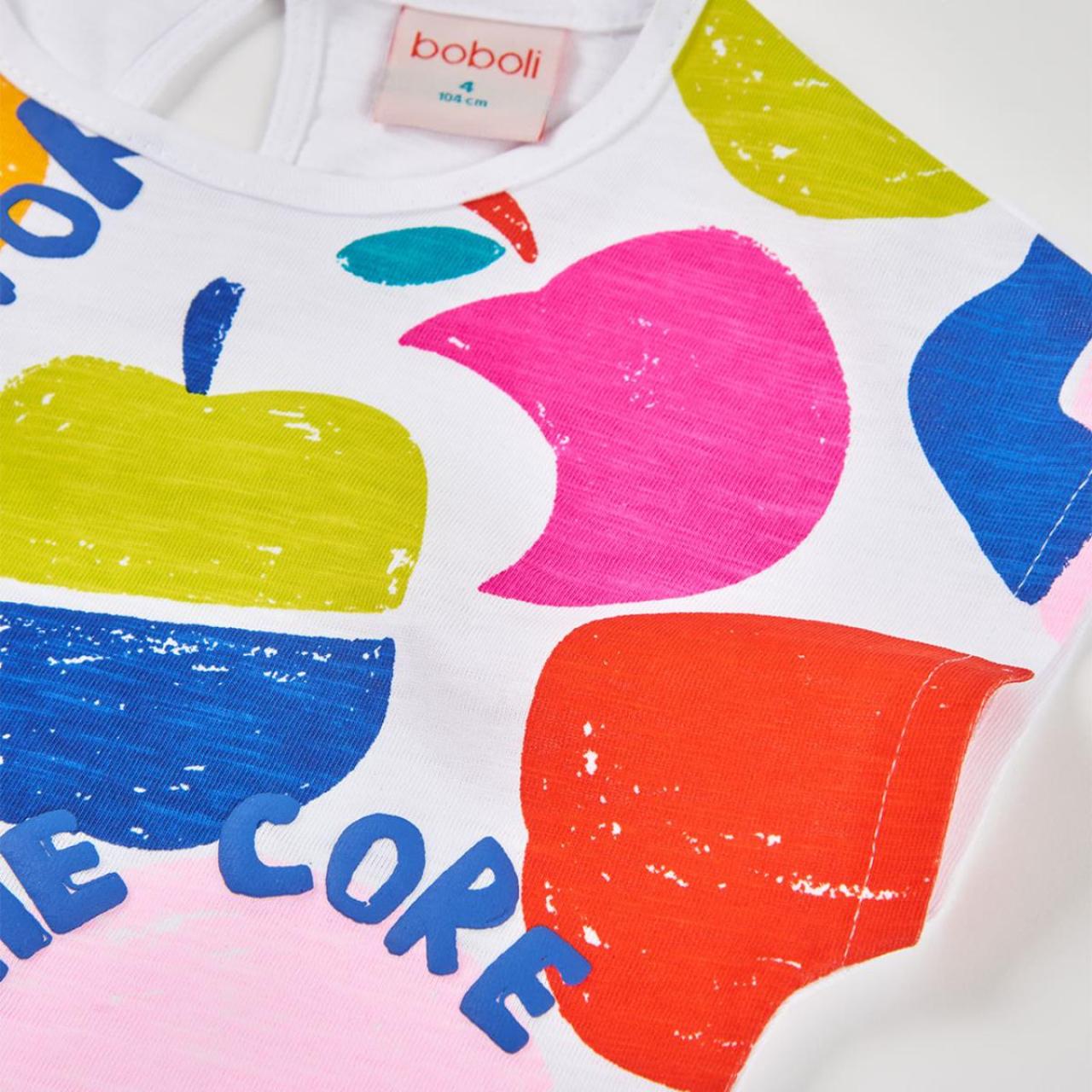 Μπλούζα μακό κορίτσι Boboli-343145-1100-White