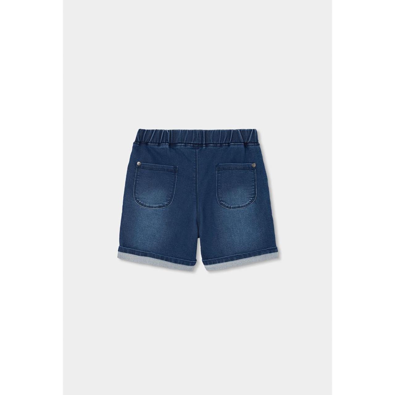 Βερμούδα φούτερ-τζιν αγόρι Boboli-503075-Blue