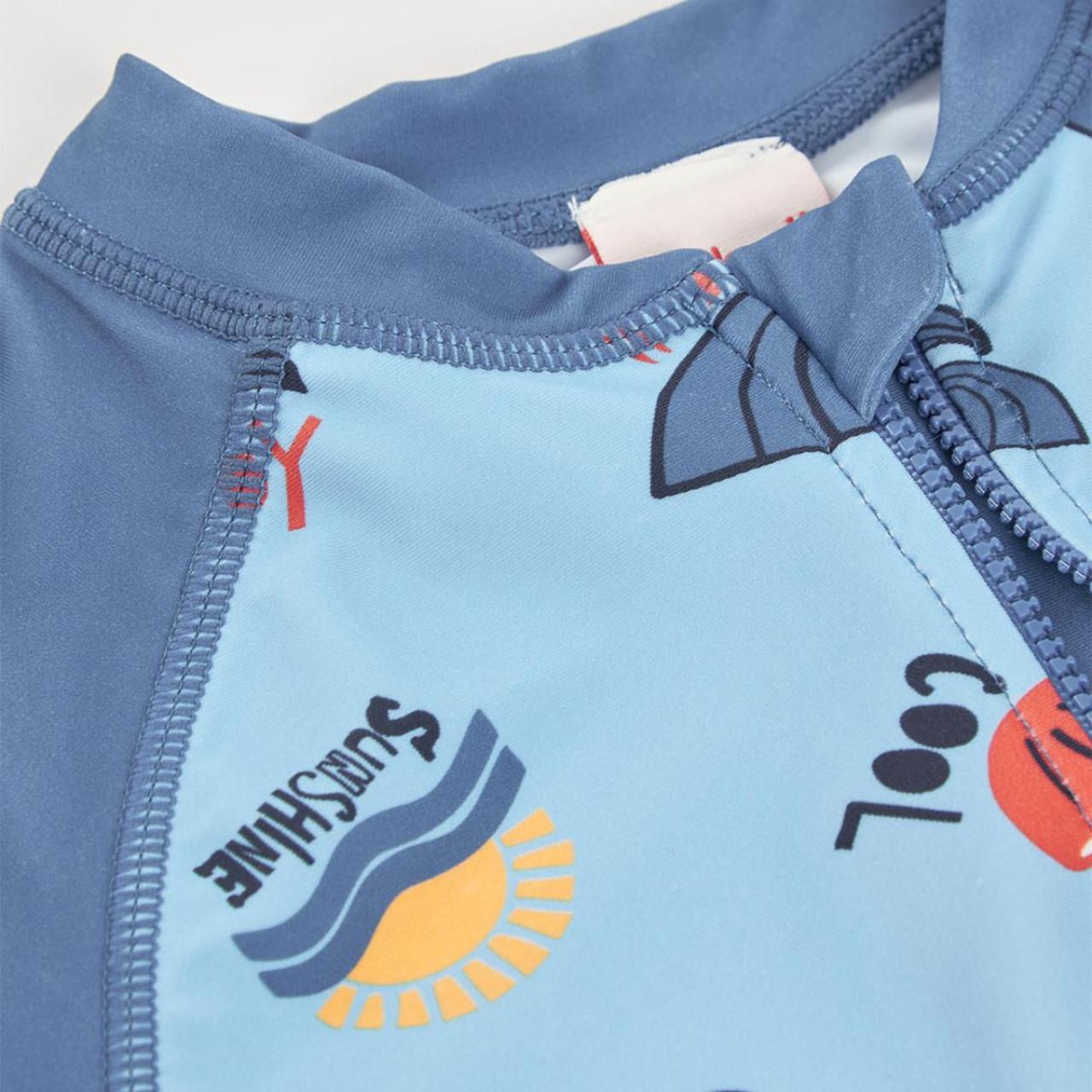 Μαγιό ολόσωμο αγόρι Boboli-503211-9861-Blue