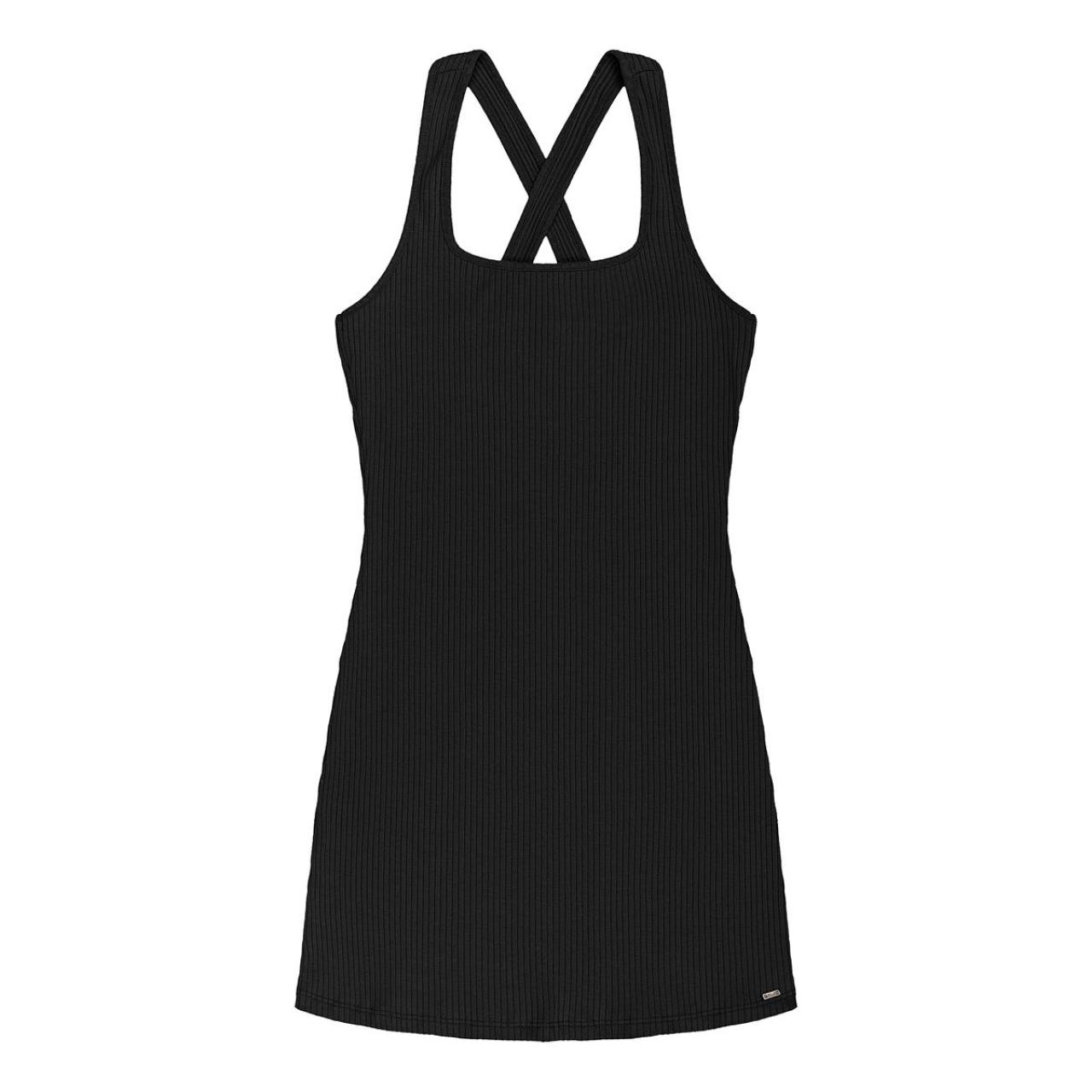 Φόρεμα ριμπ κορίτσι Gloss-0501/32035/Black φωτογραφία