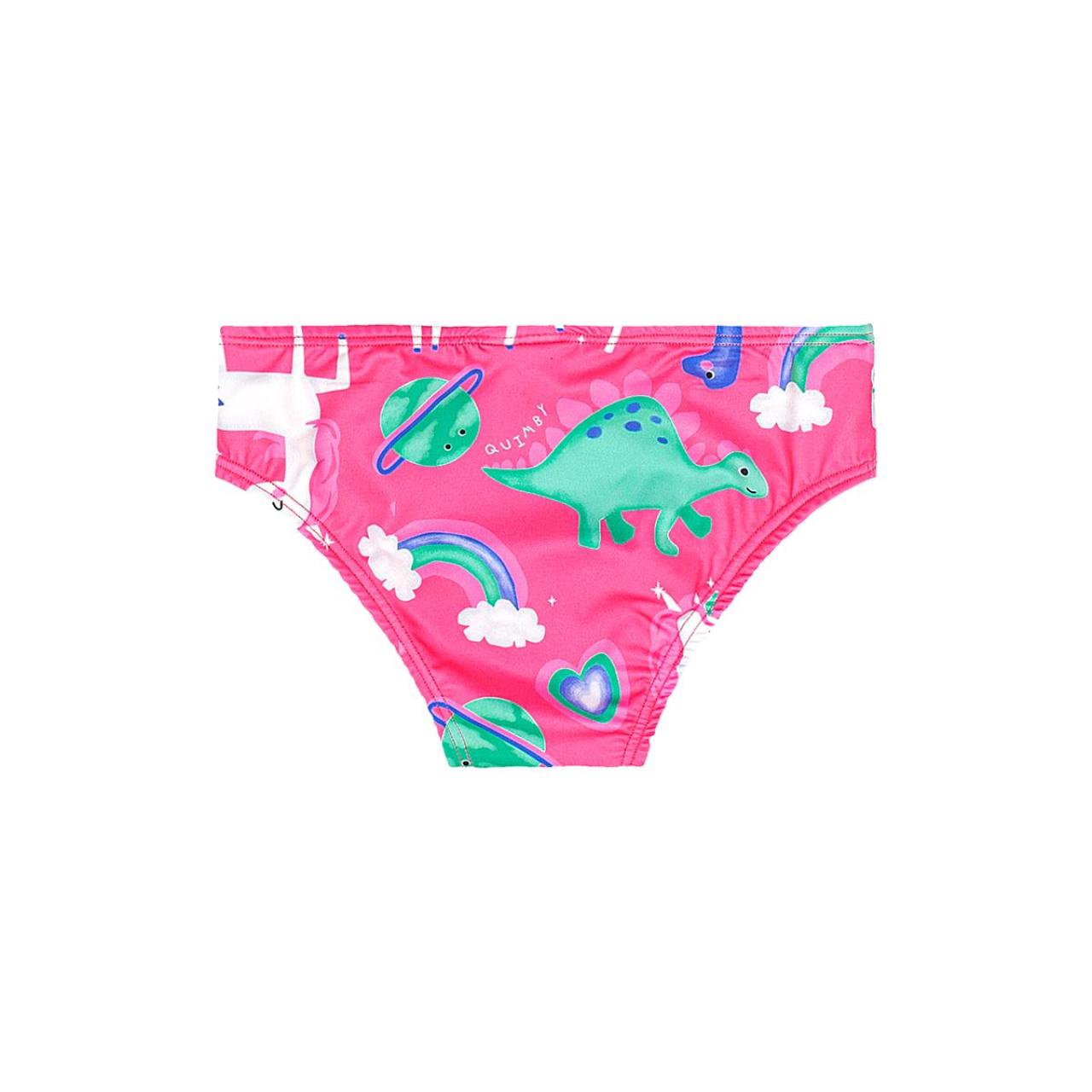 Μαγιό μπικίνι μπλούζα UV50+ κορίτσι Gloss-2624/34684/Fuchsia