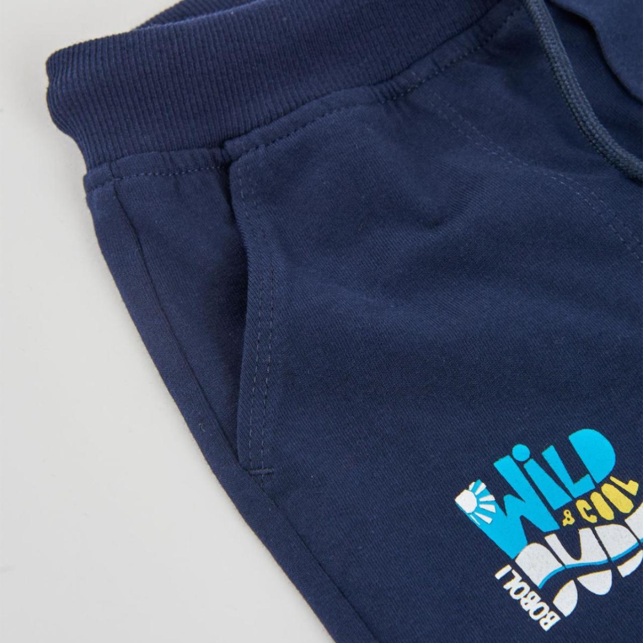 Βερμούδα φούτερ αγόρι Boboli-693042-2440-Navy