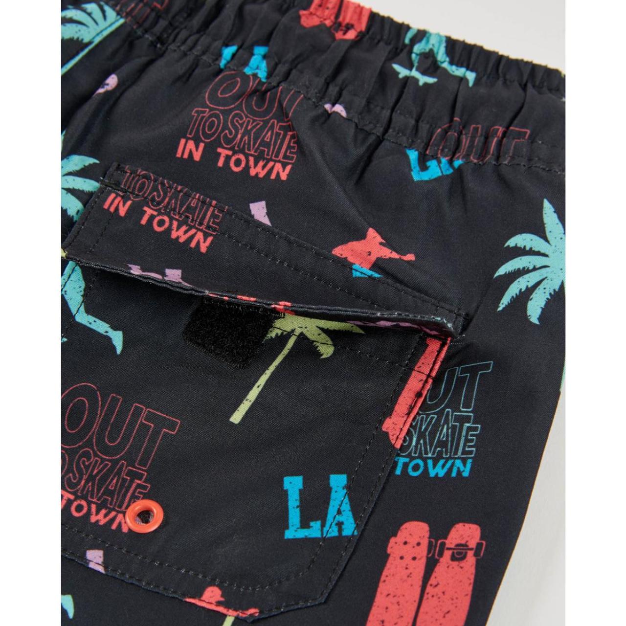 Μαγιό βερμούδα αγόρι Nath-21109589-Black