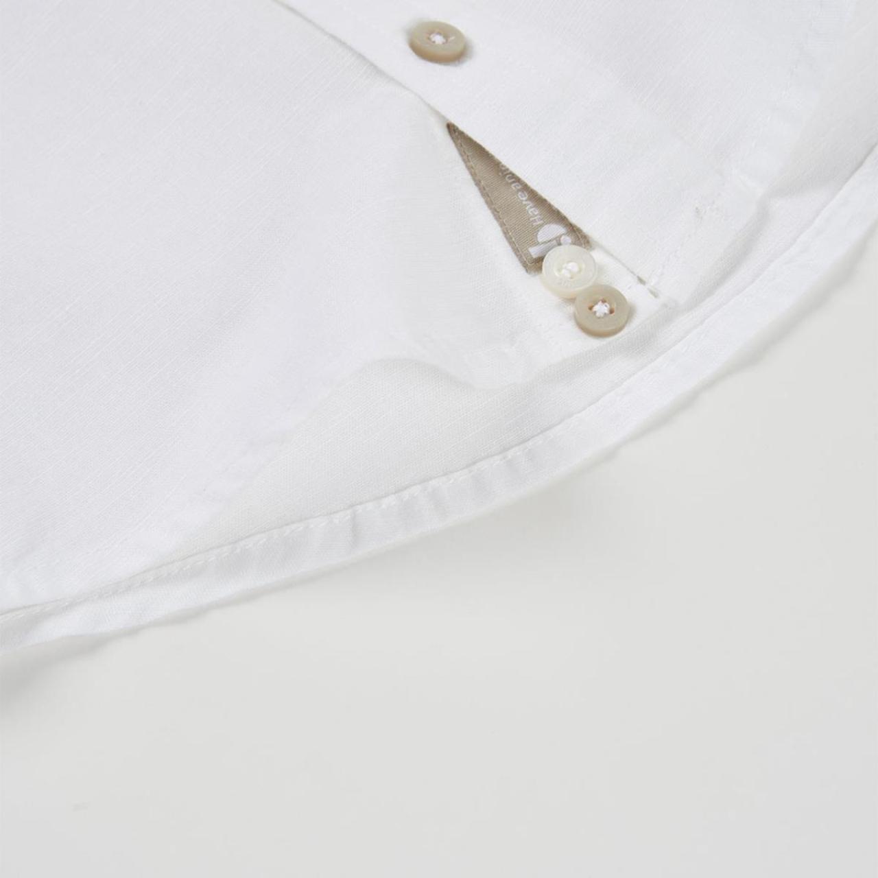 Πουκάμισο λινό αγόρι Boboli-873053-1100-White φωτογραφία