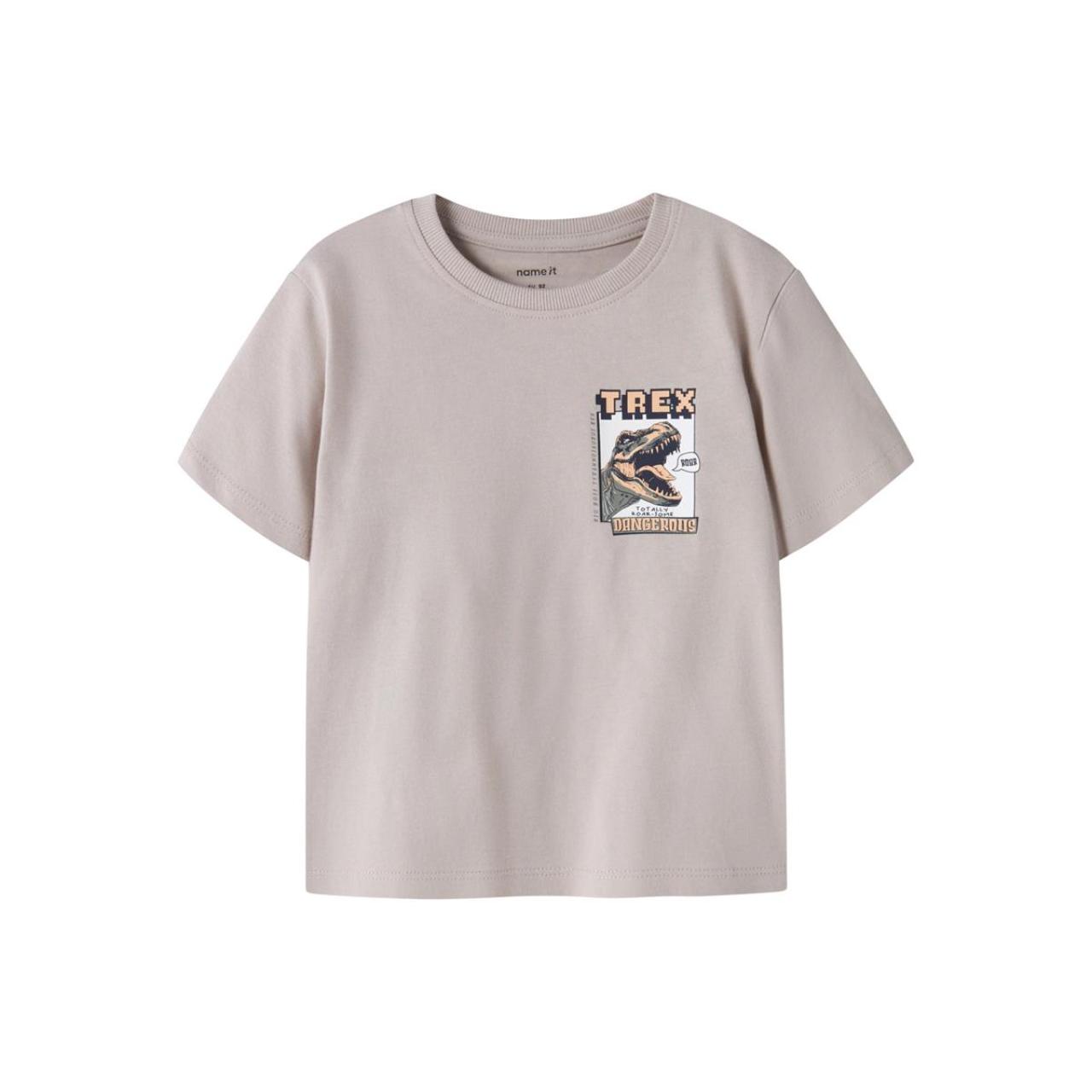 Μπλούζα μακό αγόρι name it-13241580-Chateau Gray