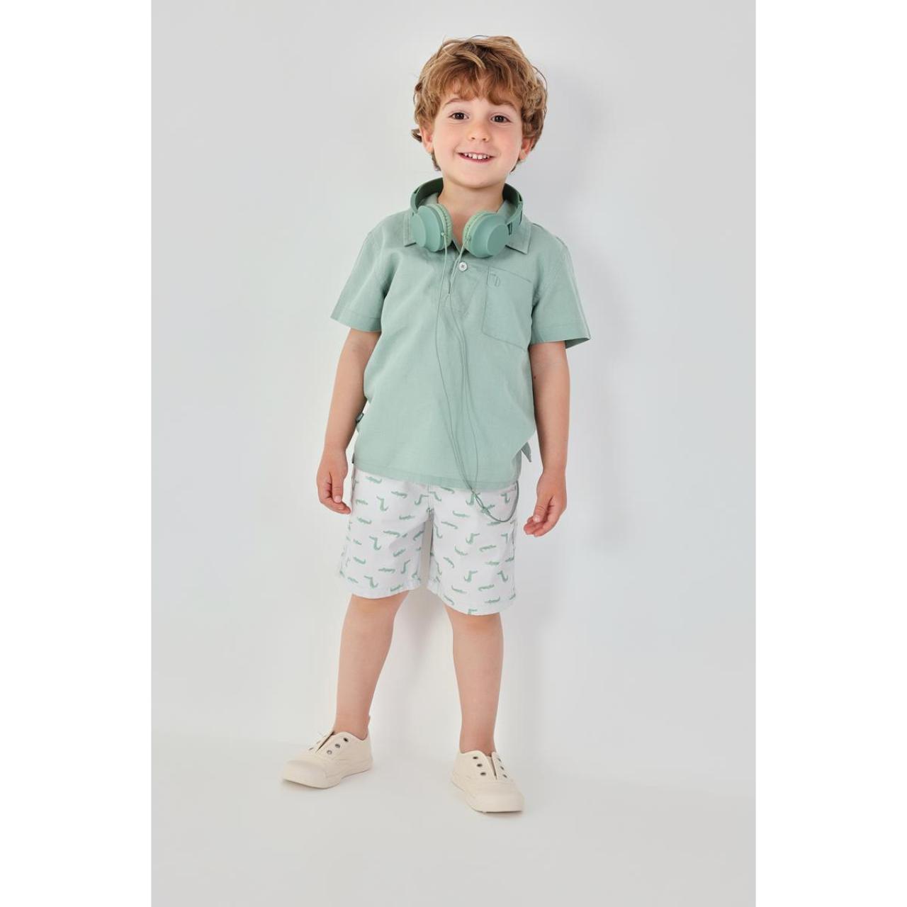 Baby Bermudas Boboli White