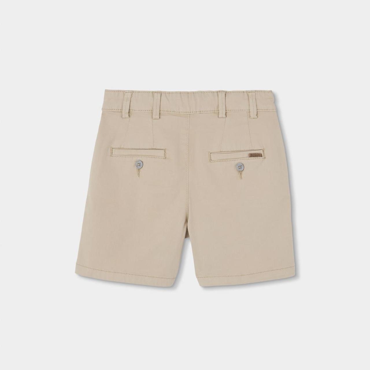 Βερμούδα υφασμάτινη chino αγόρι Boboli-873042-7399-Beige φωτογραφία