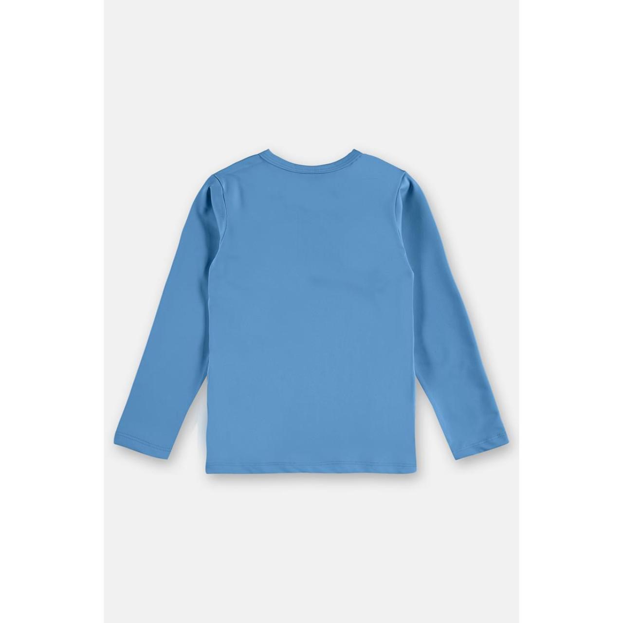 Μπλούζα παραλίας UV αγόρι Up Baby-0802/46285/Blue φωτογραφία