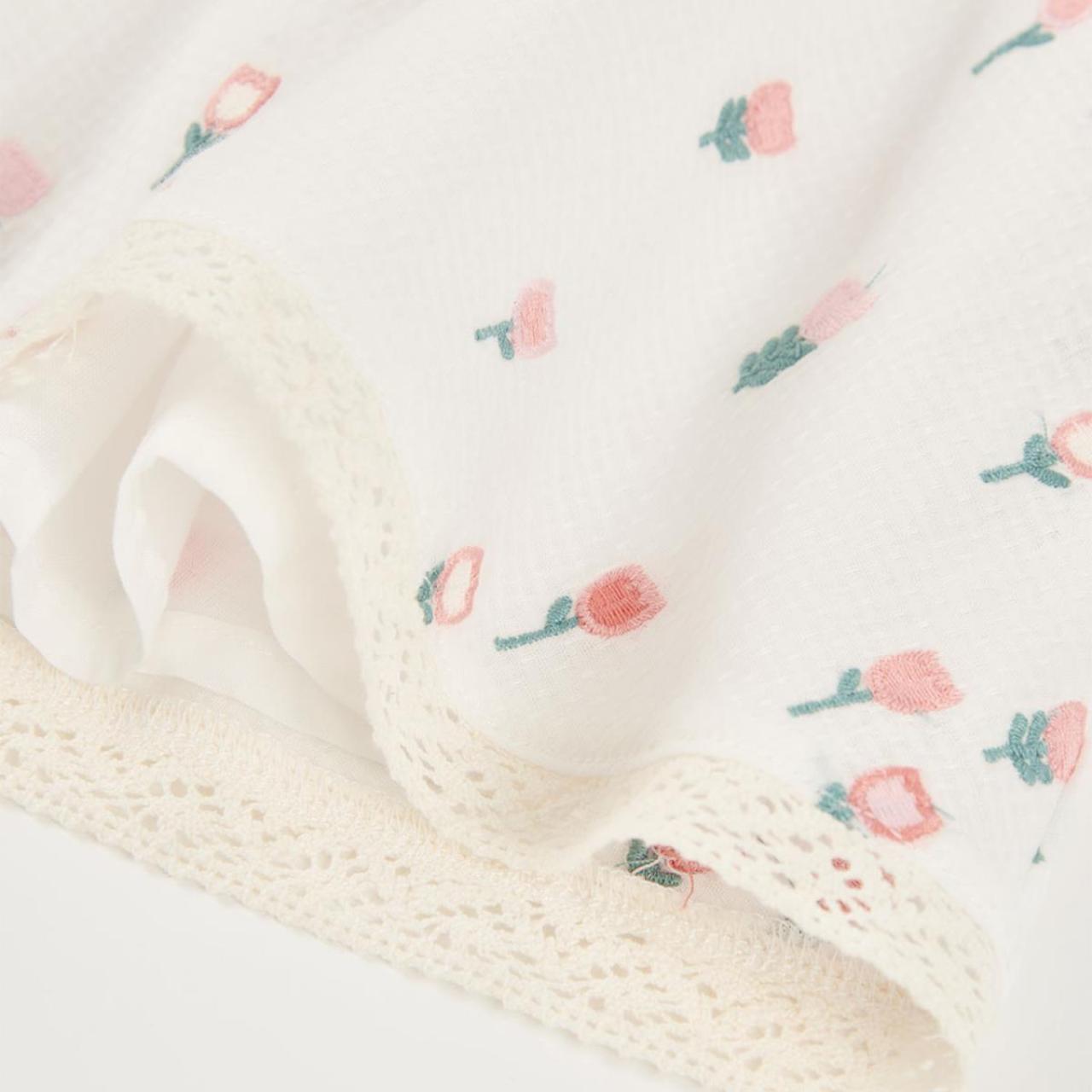 Φόρεμα μπεμπέ υφασμάτινο κορίτσι Boboli-703077-1111-White