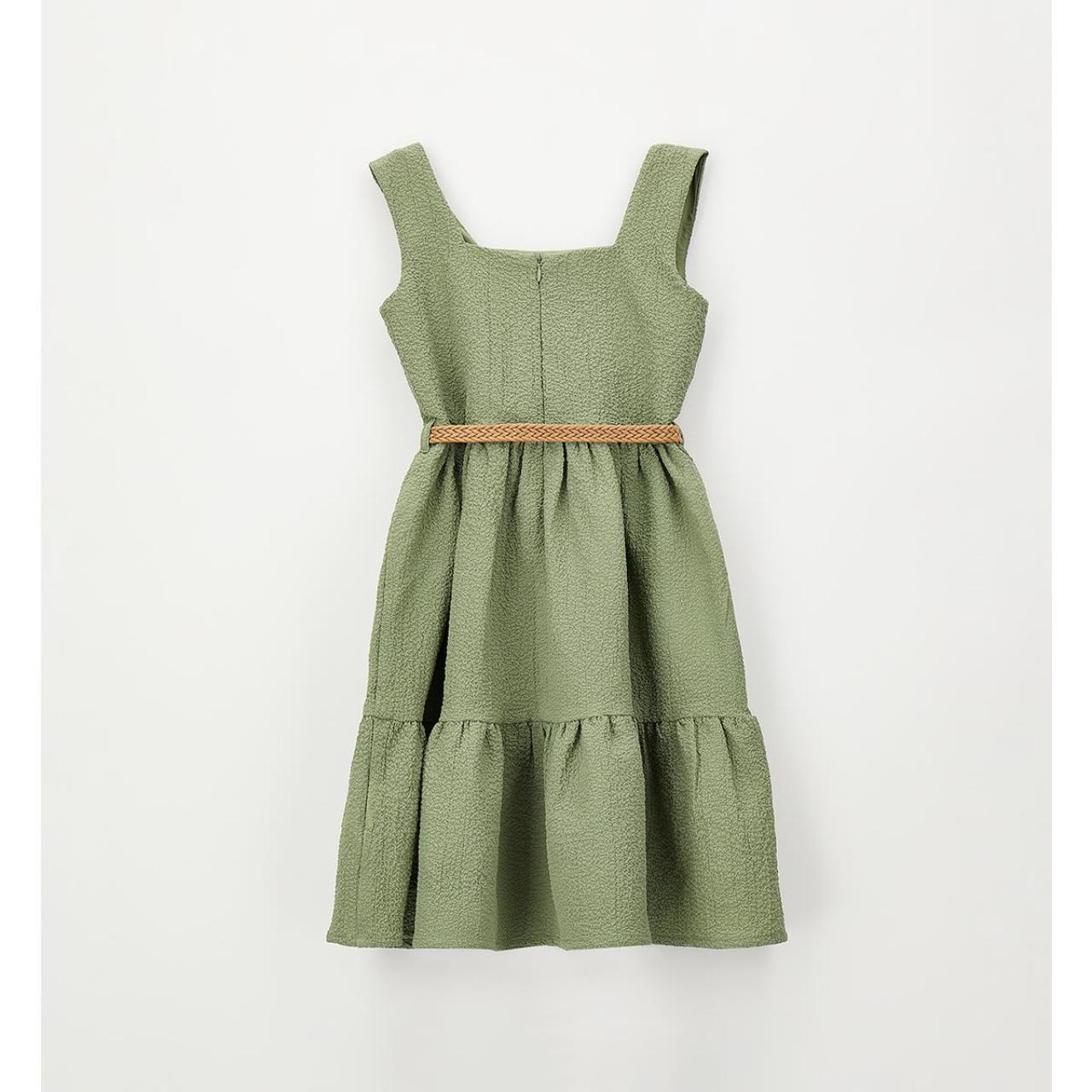 Φόρεμα υφασμάτινο κορίτσι I DO-4.G870/K1-5454-Sage Green