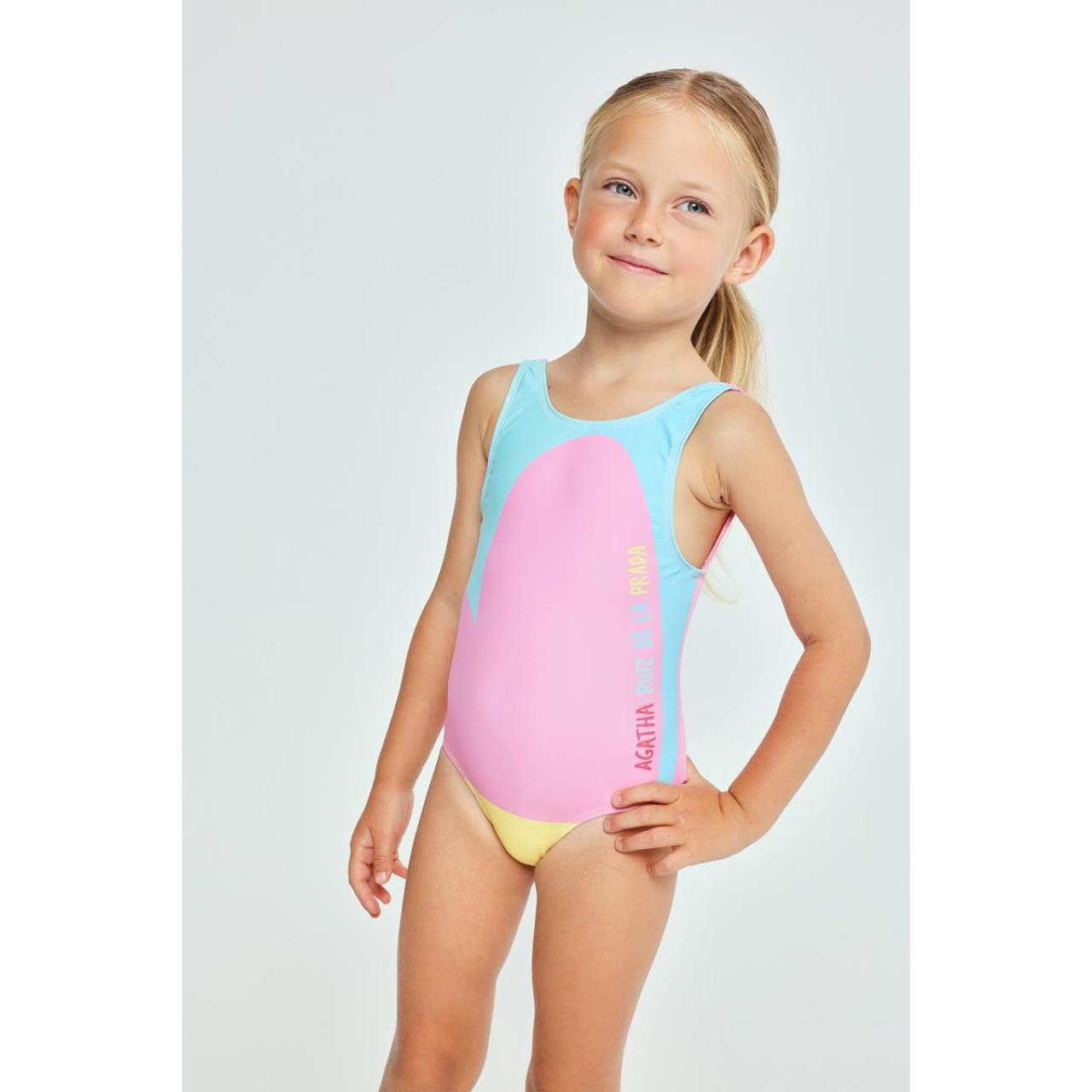 Μαγιό ολόσωμο κορίτσι Agatha Ruiz De La Prada-8021S26-Multicolor