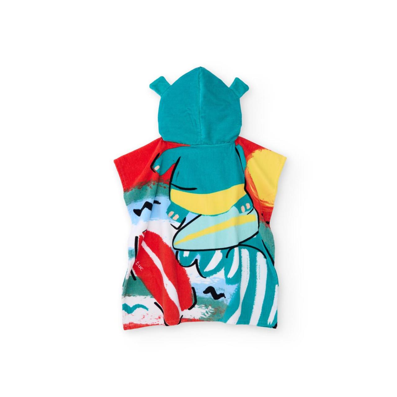 Πόντσο-πετσέτα αγόρι tuc tuc-11409320-Blue