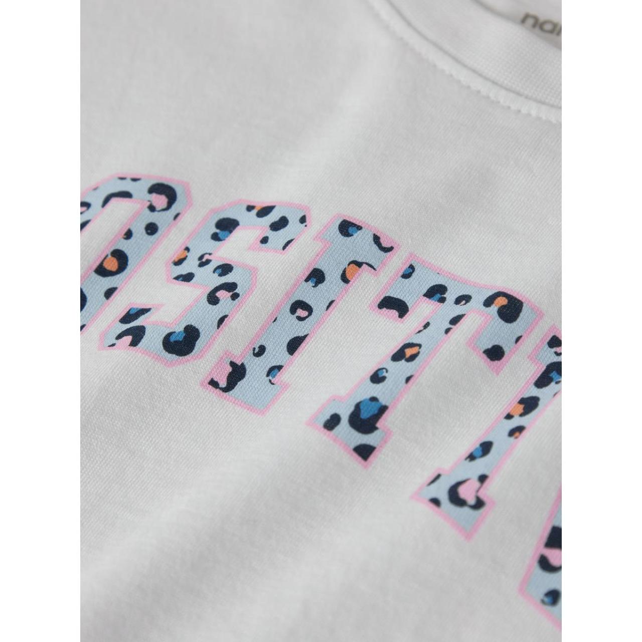 Μπλούζα μακό κορίτσι name it-13254496-Bright White/Positive