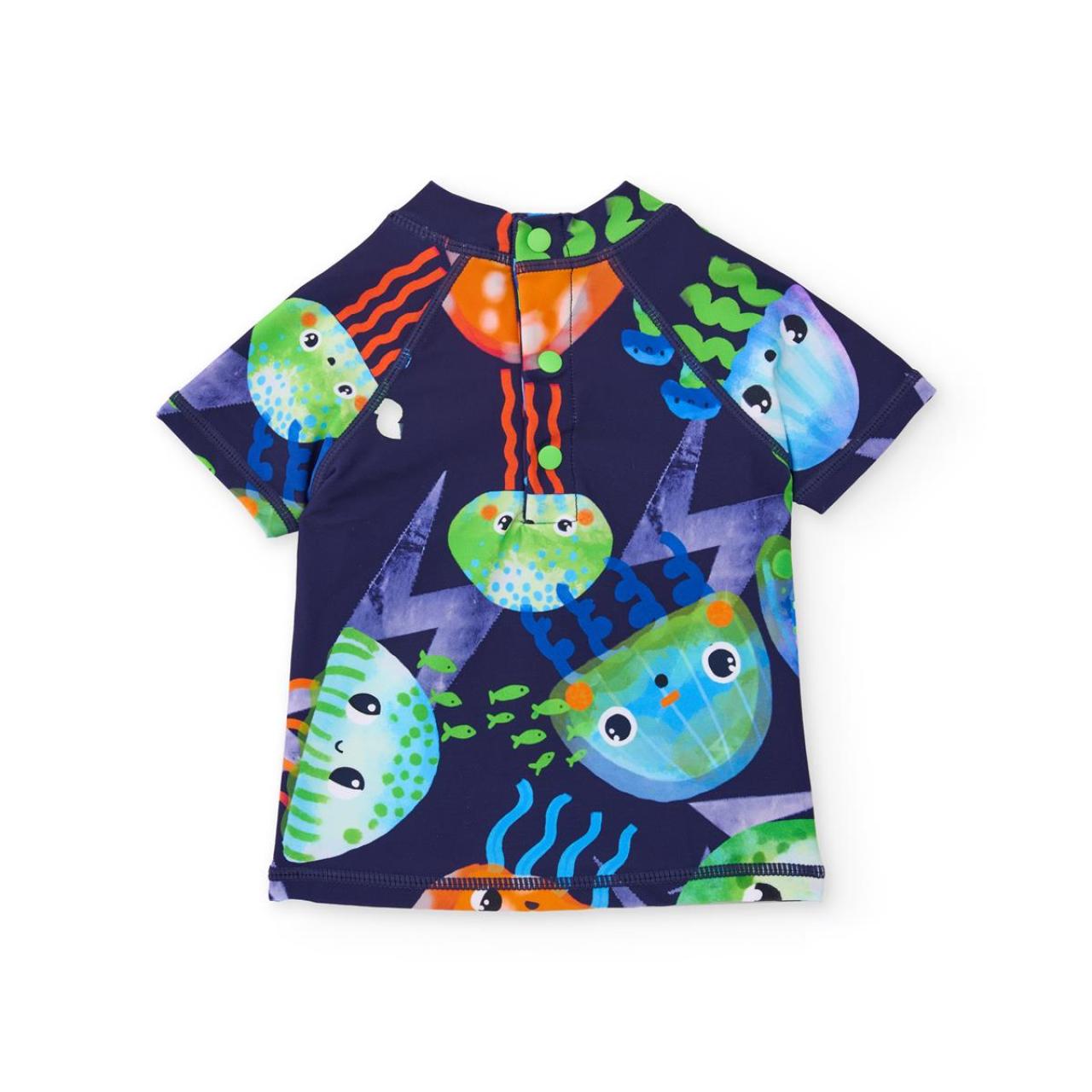 Μπλούζα παραλίας UV αγόρι tuc tuc-11409626-Navy