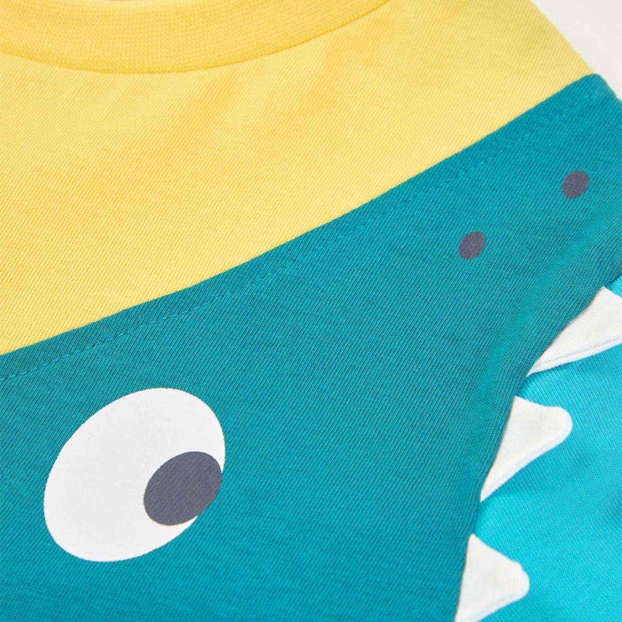 Μπλούζα μακό αγόρι Boboli-543204-1227-Yellow