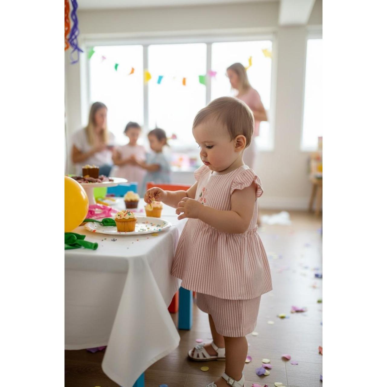 Σετ μπεμπέ κορίτσι Restart-26/10817-Pink