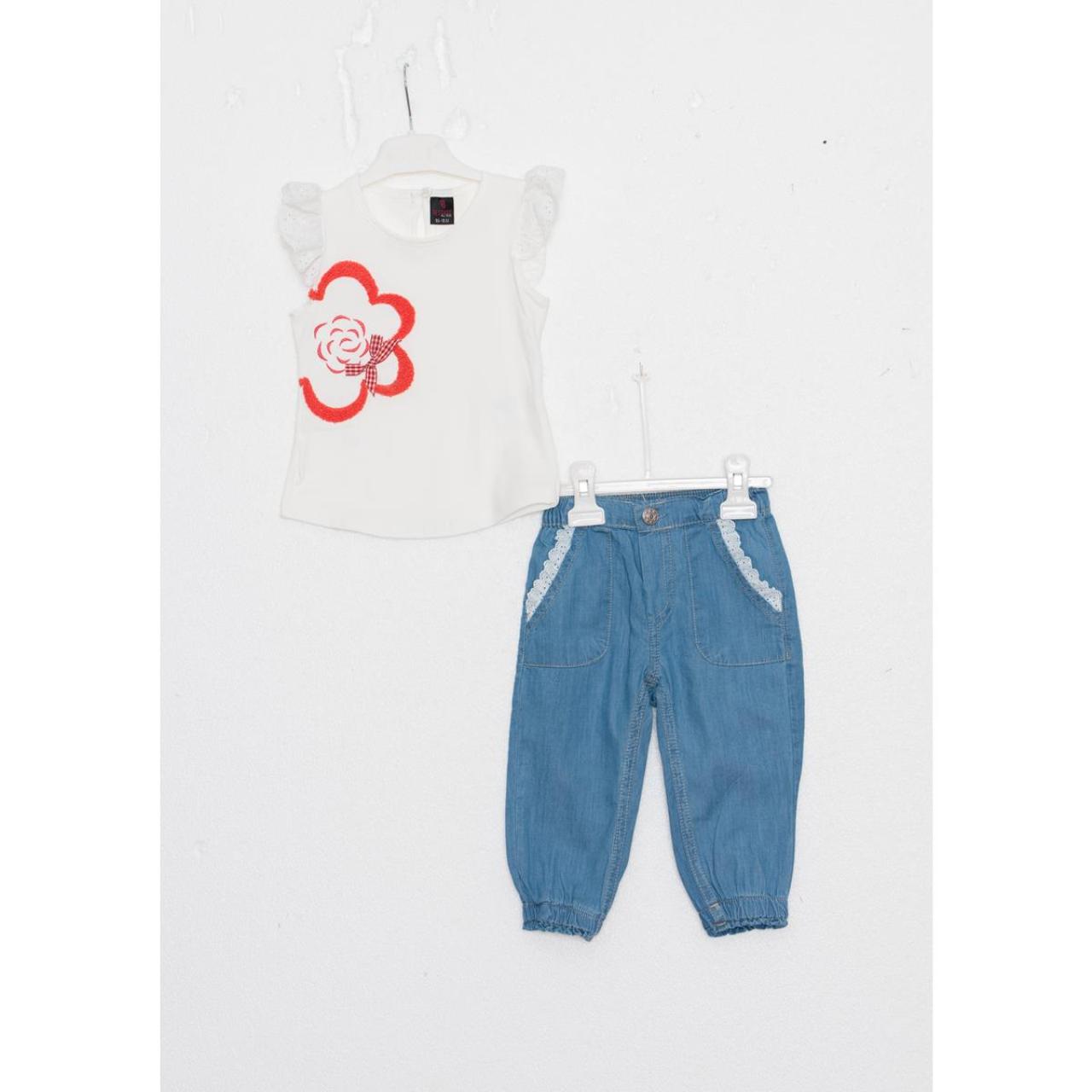 Σετ μπεμπέ 3 τεμ. κορίτσι Restart-26/10806-Orange