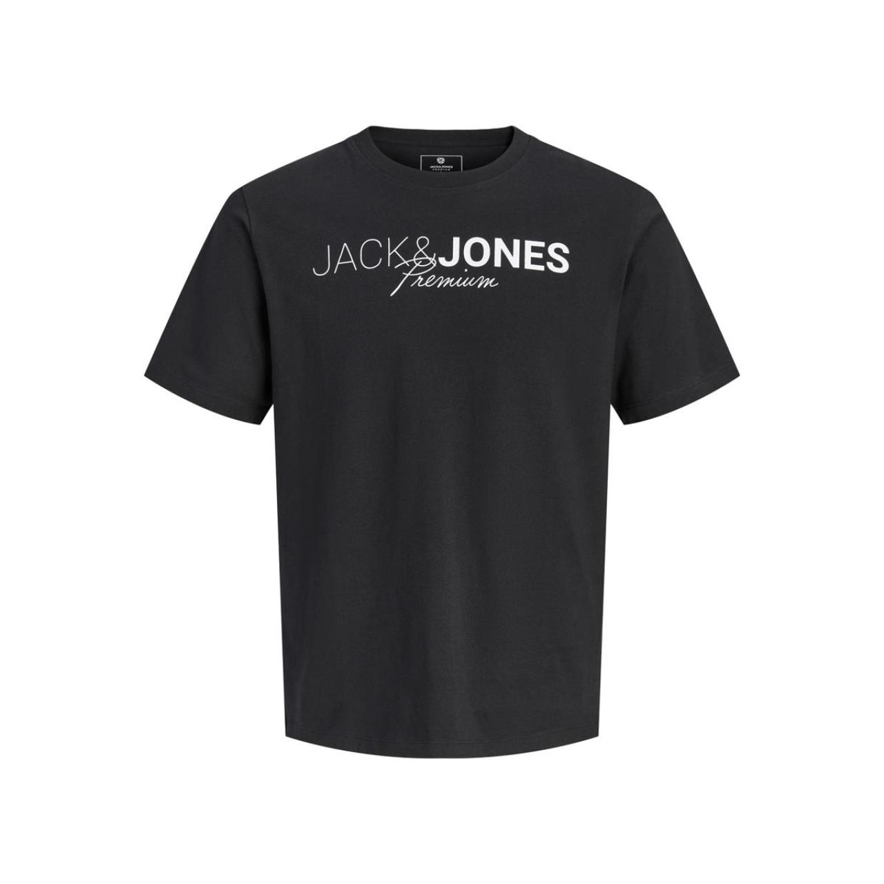 Μπλούζα μακό αγόρι Jack & Jones-12298341-Black