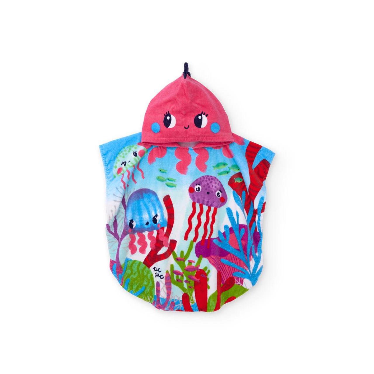 Πόντσο-πετσέτα κορίτσι tuc tuc-11409661-Blue