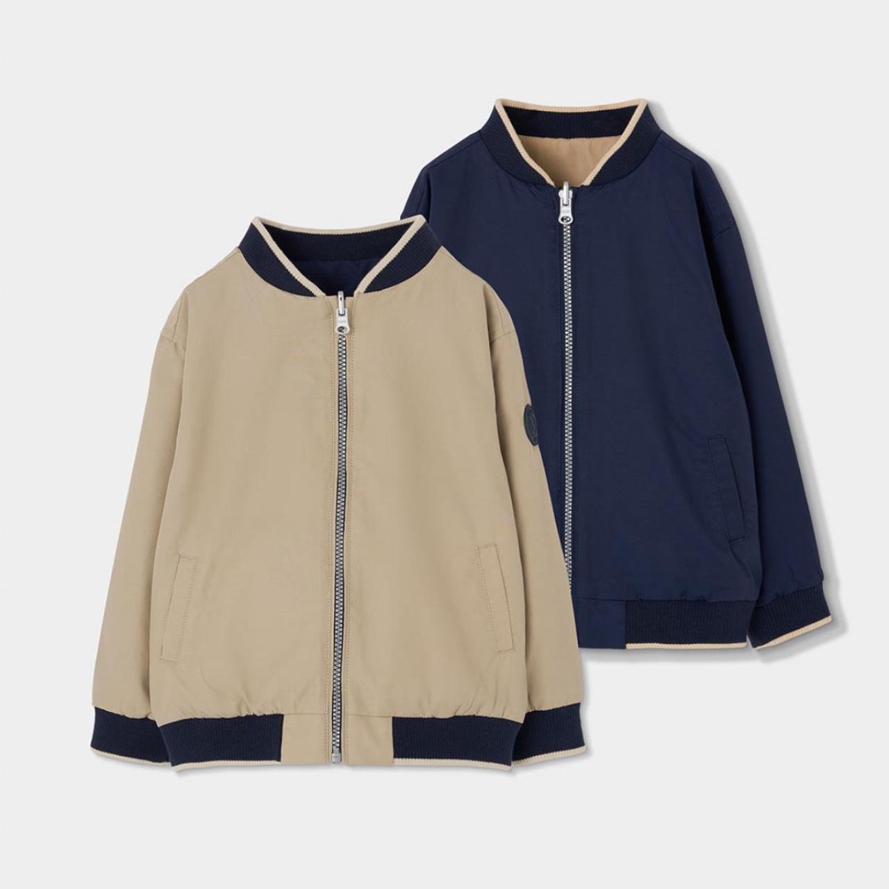 Μπουφάν λεπτό διπλής όψης αγόρι Boboli-873086-7399-Navy