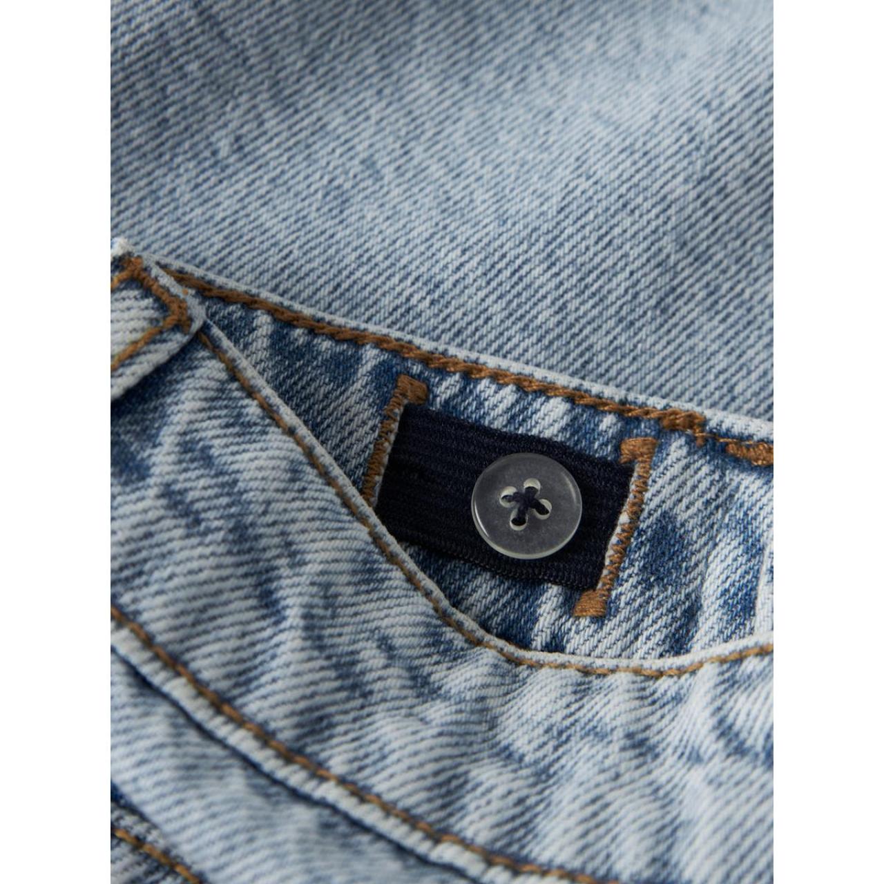 Βερμούδα τζιν κορίτσι name it-13240207-Light Blue Bleached Denim φωτογραφία