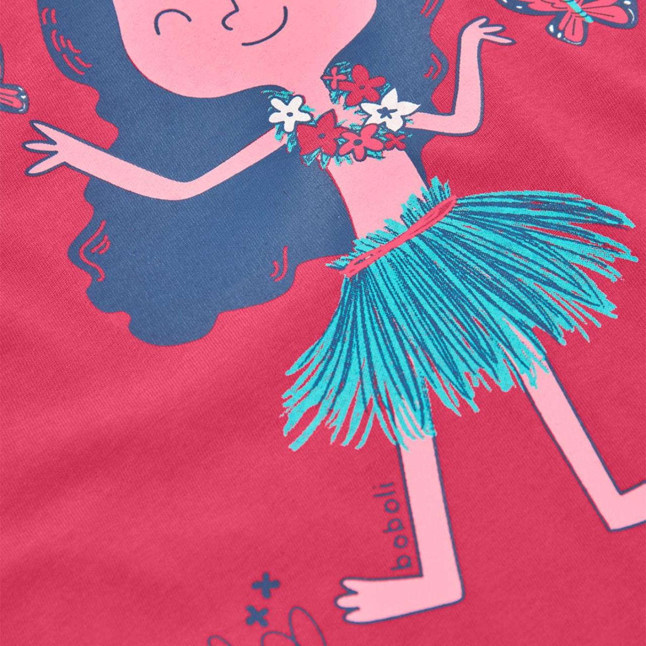 Μπλούζα μακό κορίτσι Boboli-493028-3826-Red