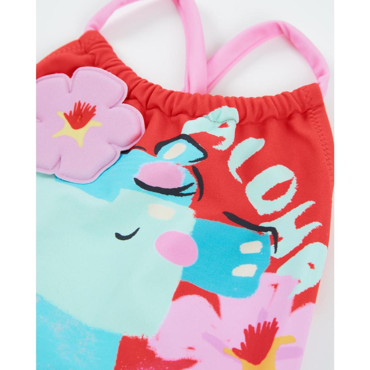 Μαγιό ολόσωμο κορίτσι tuc tuc-11409372-Turquoise