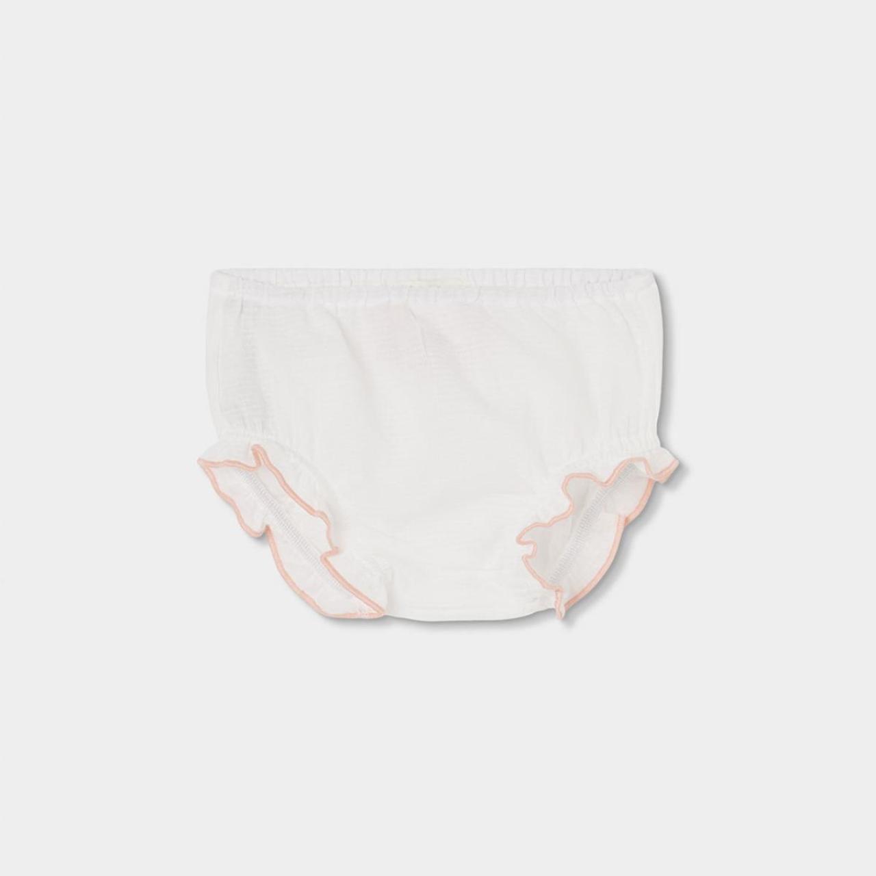 Φόρεμα μπεμπέ υφασμάτινο κορίτσι Boboli-703077-1111-White