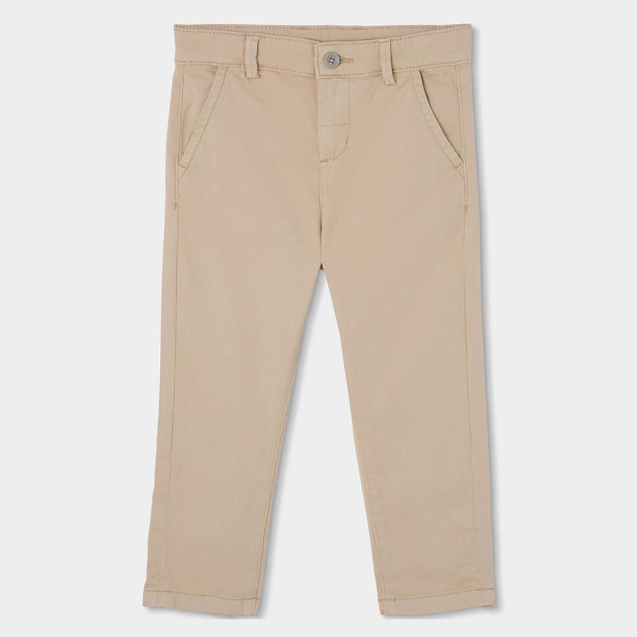 Παντελόνι chino υφασμάτινο αγόρι Boboli-873097-7399-Beige