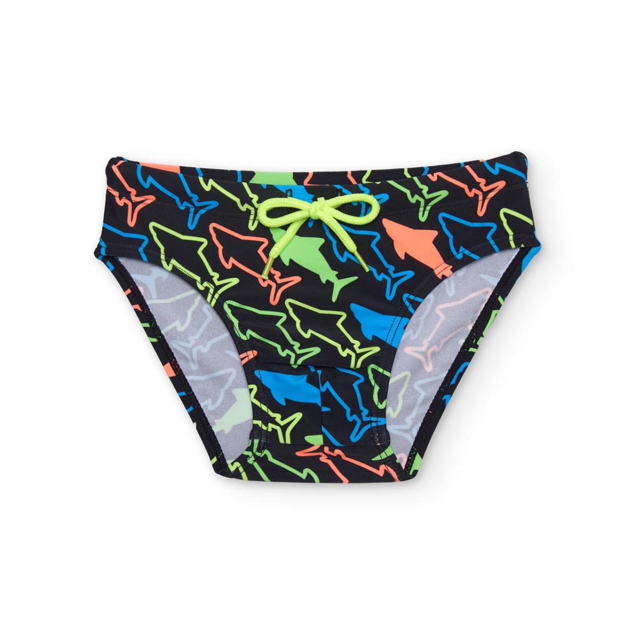 Μαγιό σλιπ αγόρι Nath-21109888-Black