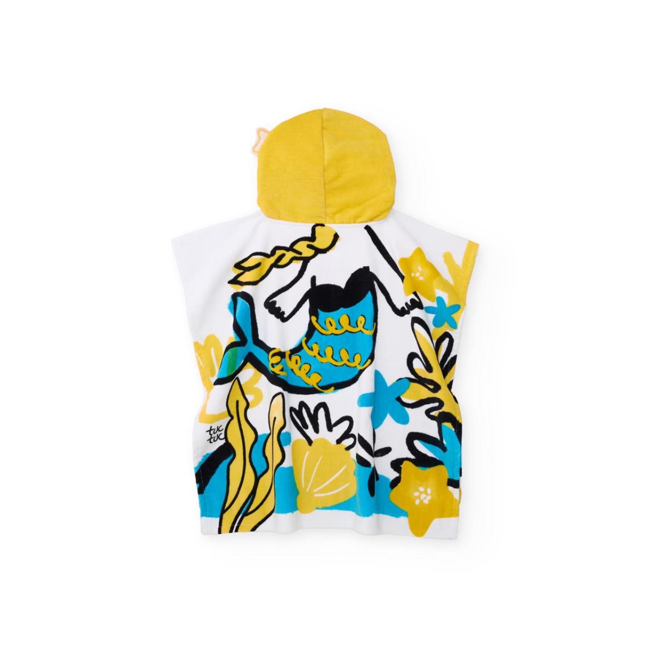 Πόντσο-πετσέτα αγόρι tuc tuc-11409467-White