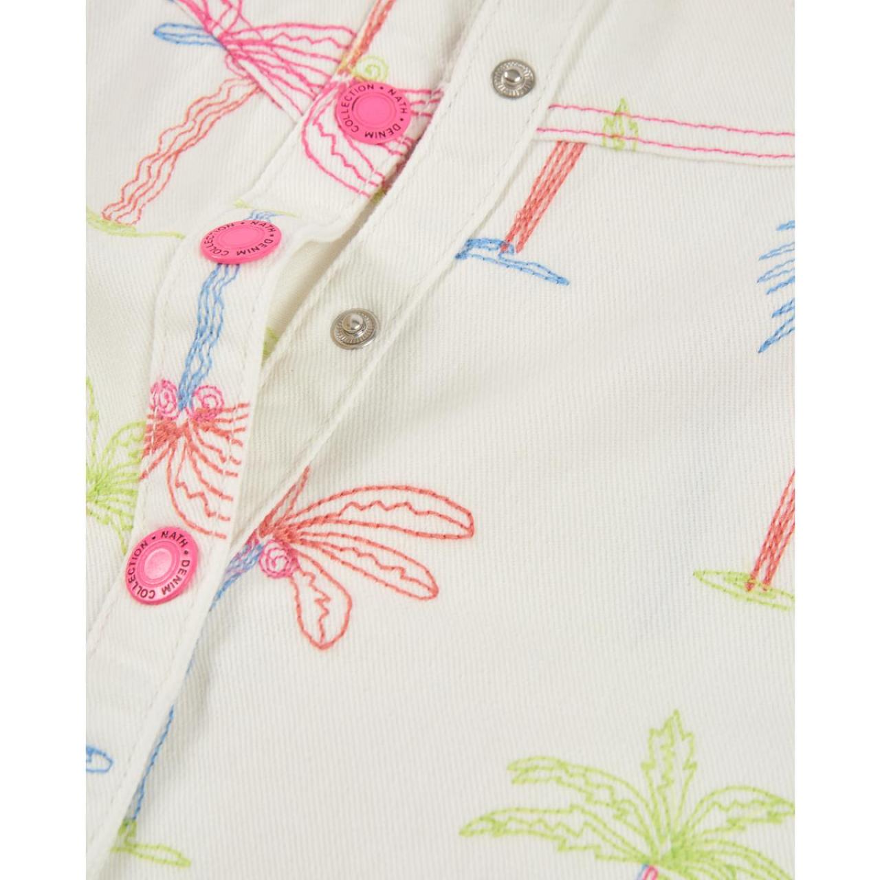 Φόρεμα τζιν κορίτσι Nath-21108997-White