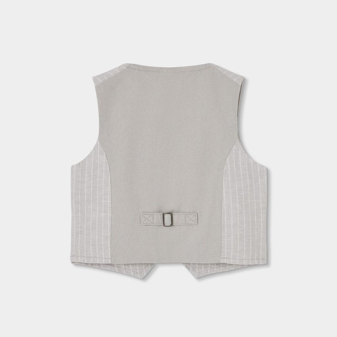 Γιλέκο λινό αγόρι Boboli-863052-9788-Grey