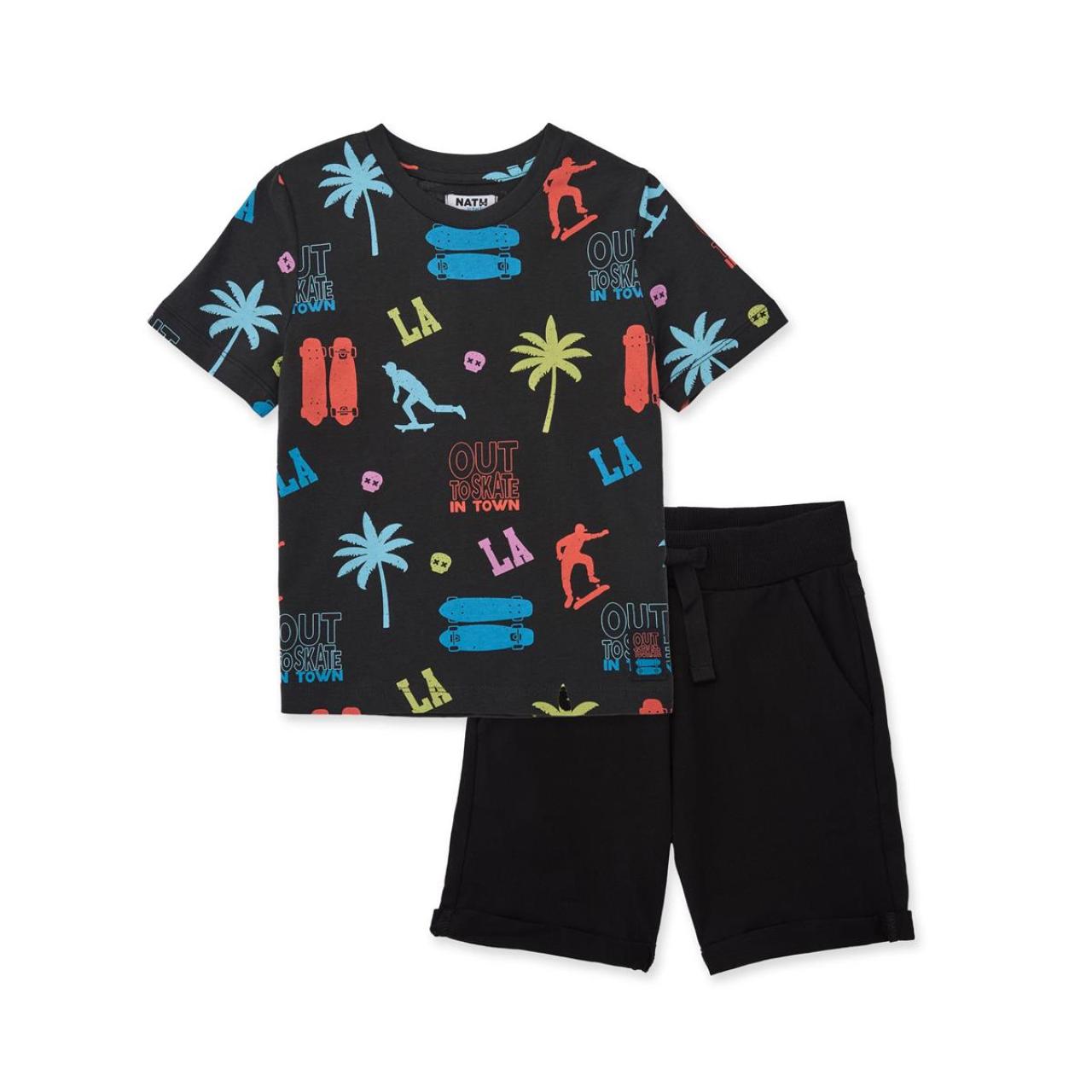 Σετ μακό αγόρι Nath-21109587-Black