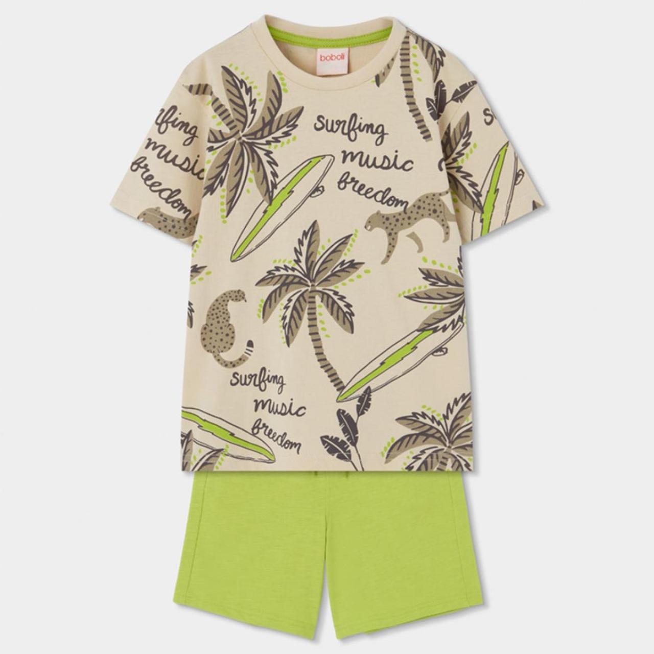 Σετ μακό αγόρι Boboli-623113-4527-Beige